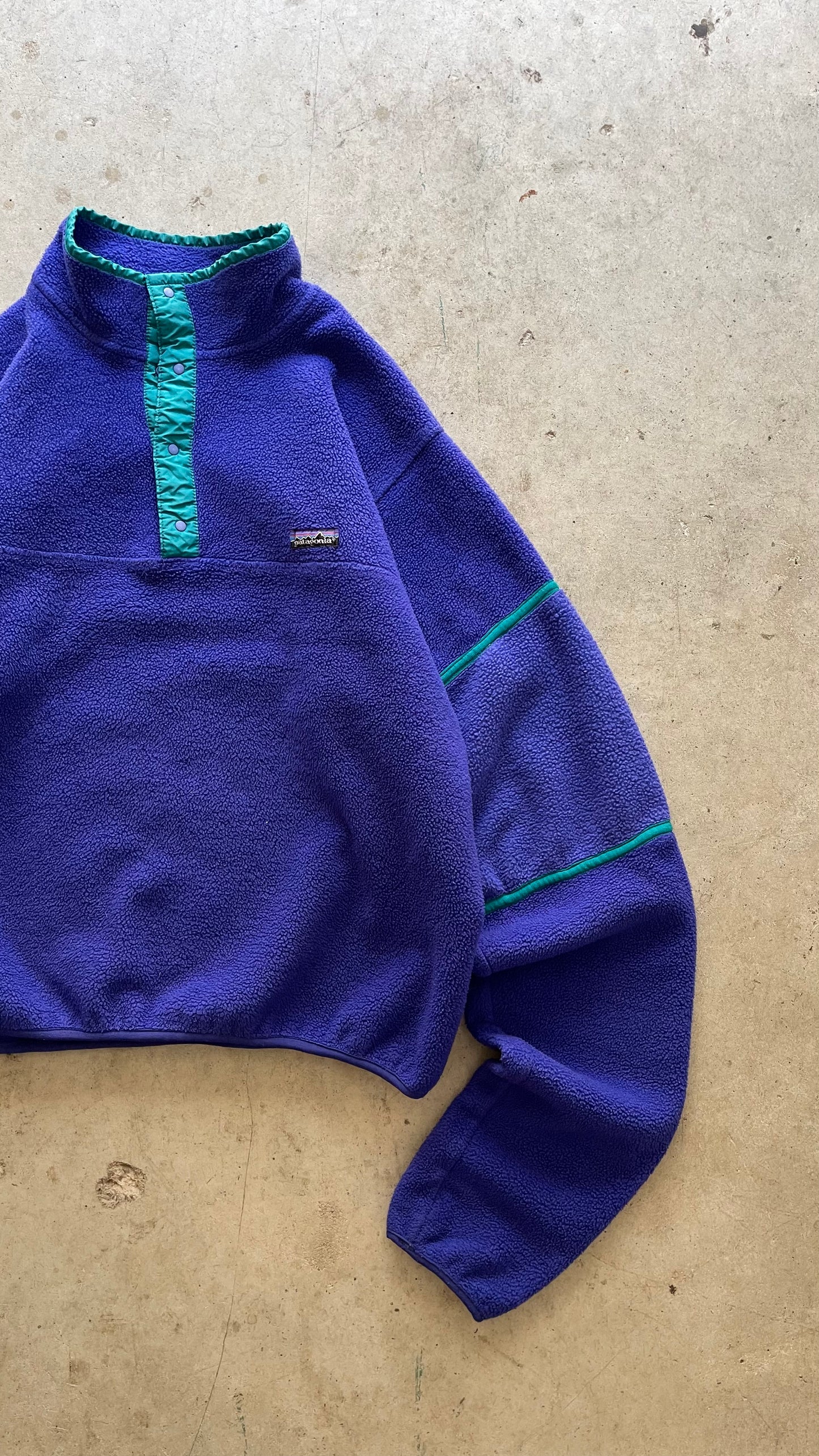 1990S "PATAGONIA" FLEECE SWEATSHIRT - XL