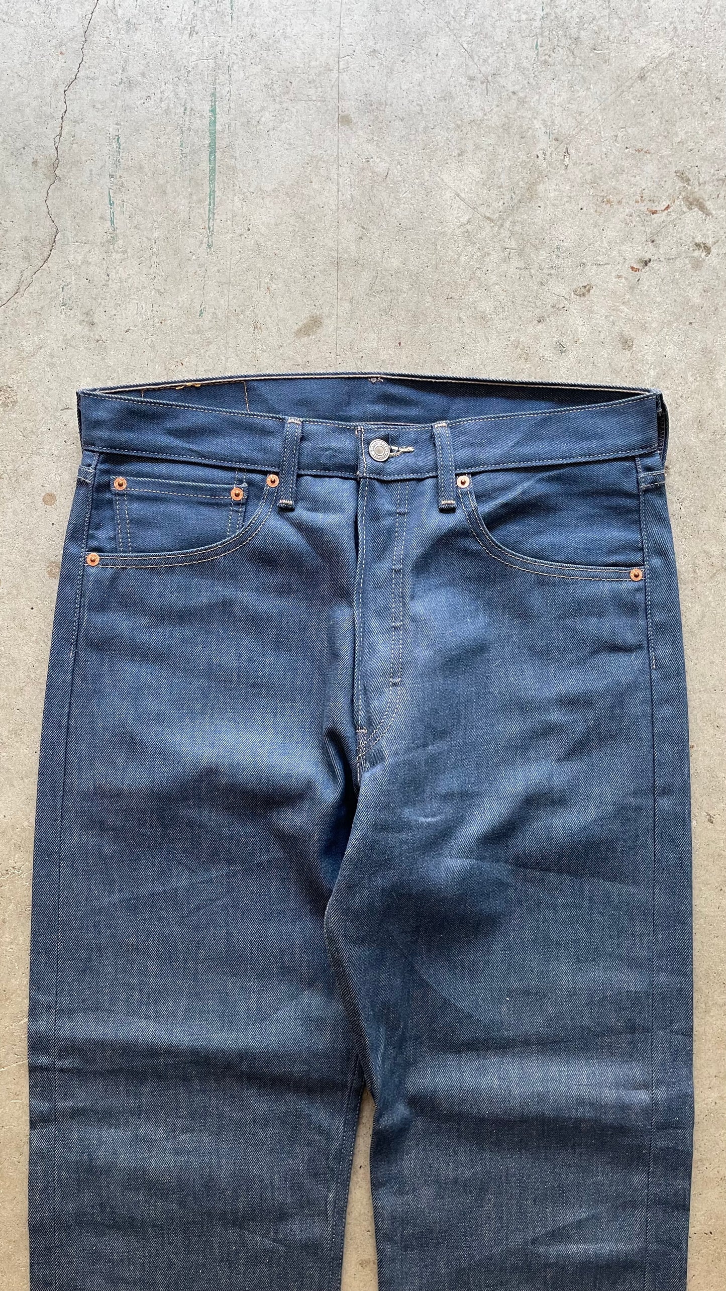 2000S LEVIS 501 STRAIGHT LEG DENIM JEANS - 32X32