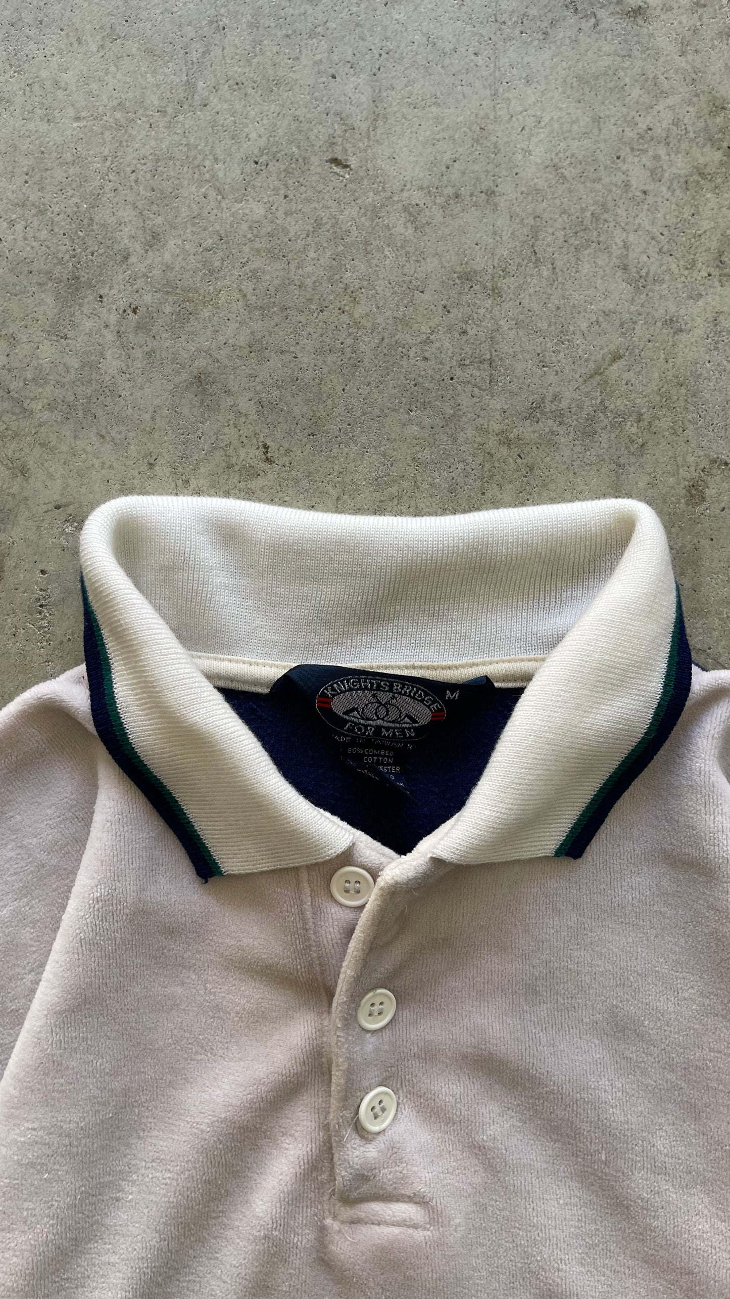 1990S "TRACKSUIT" BUTTON UP SWEATSHIRT - M