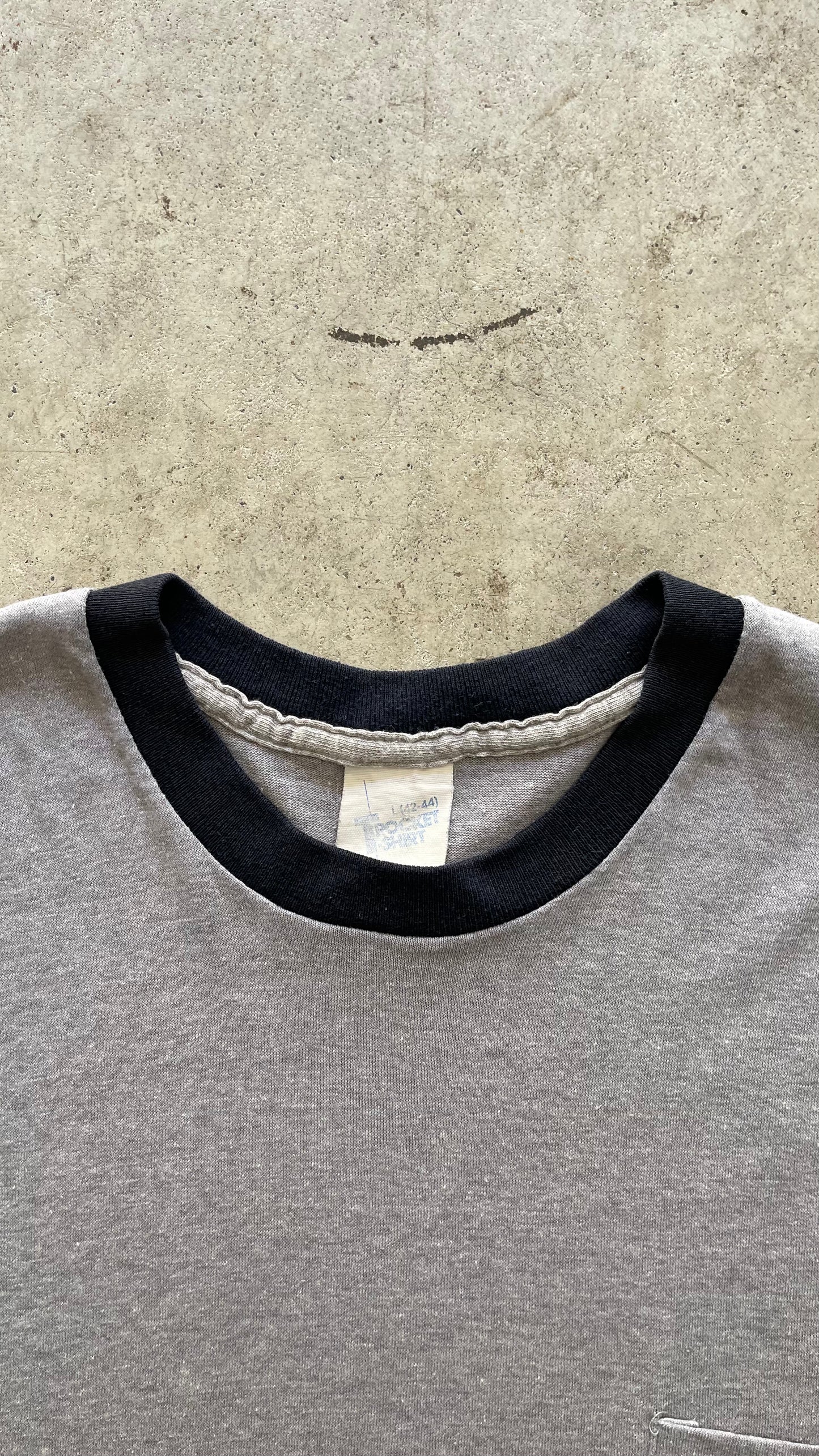 1990S FADED TANK POCKET TEE - L