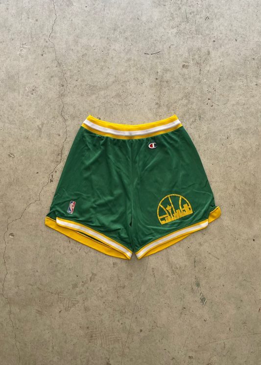 1990S "SEATLE SONICS" CHAMPION SHORTS - 28