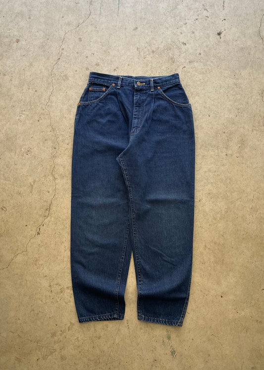 1990S LEE TAPERED DENIM JEANS - 28X28