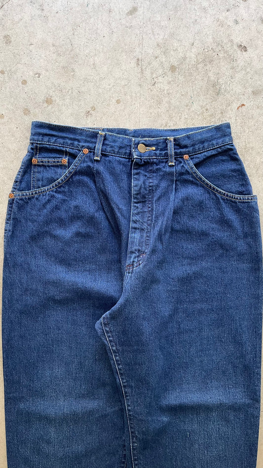 1990S LEE TAPERED DENIM JEANS - 28X28