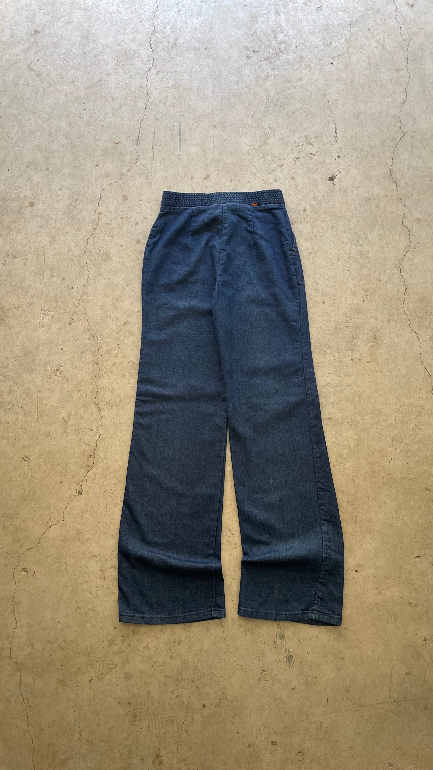 1980S LEVIS "ORANGE TAB" FLARED DENIM JEANS - 28X34