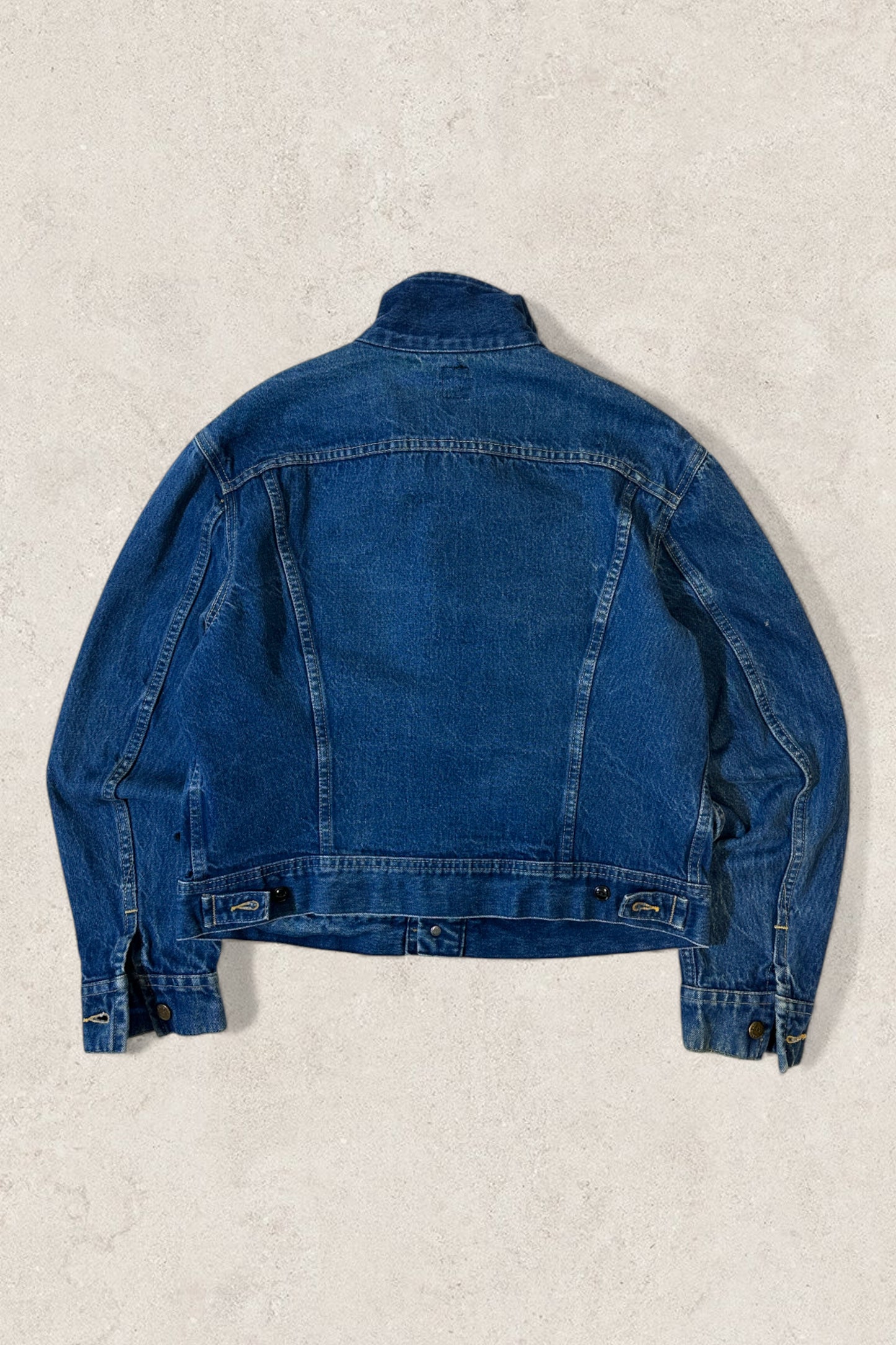 1980S - LEE DENIM TRUCKER JACKET - L (44R)