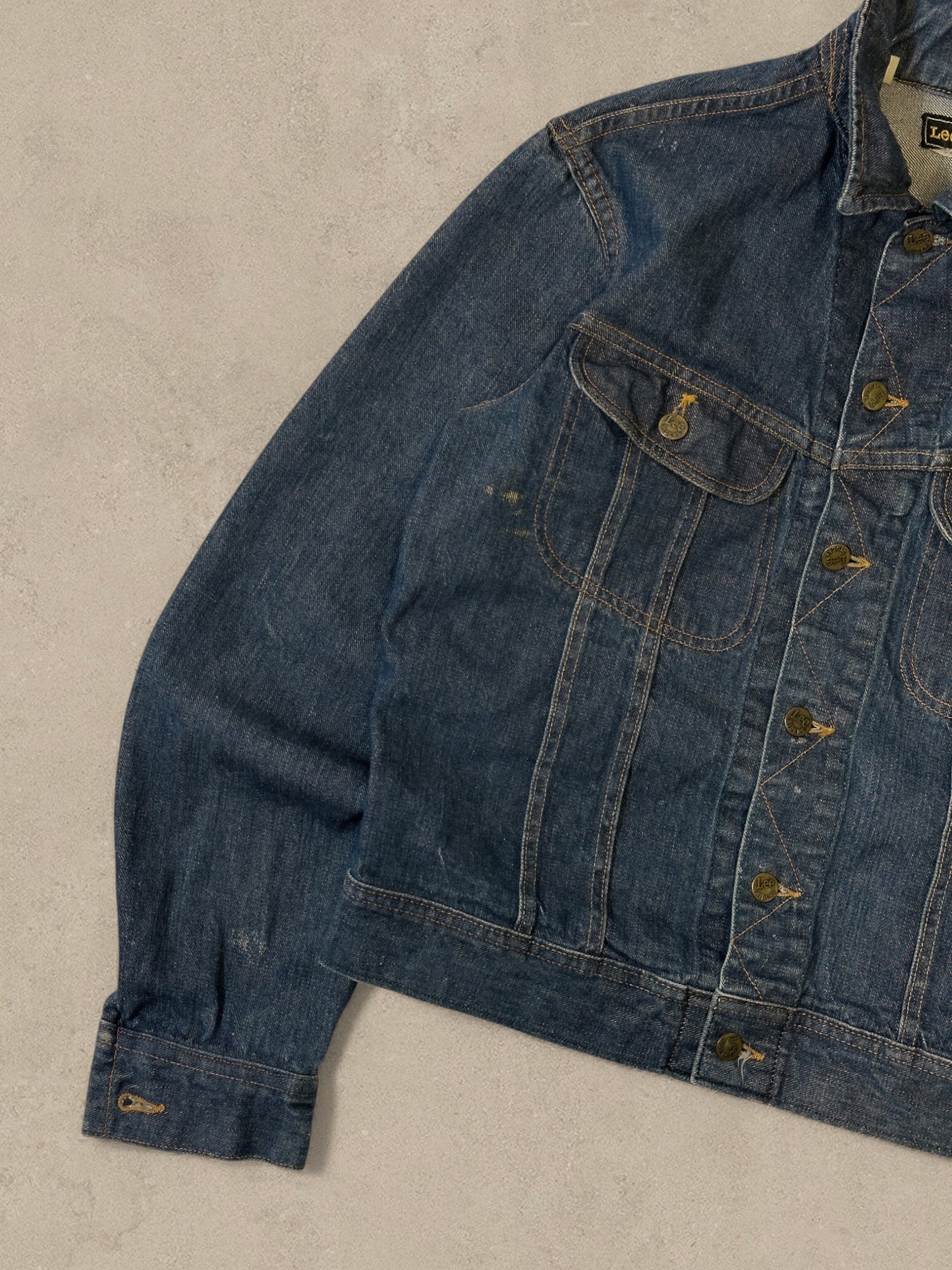 1990S - LEE DENIM JACKET - M
