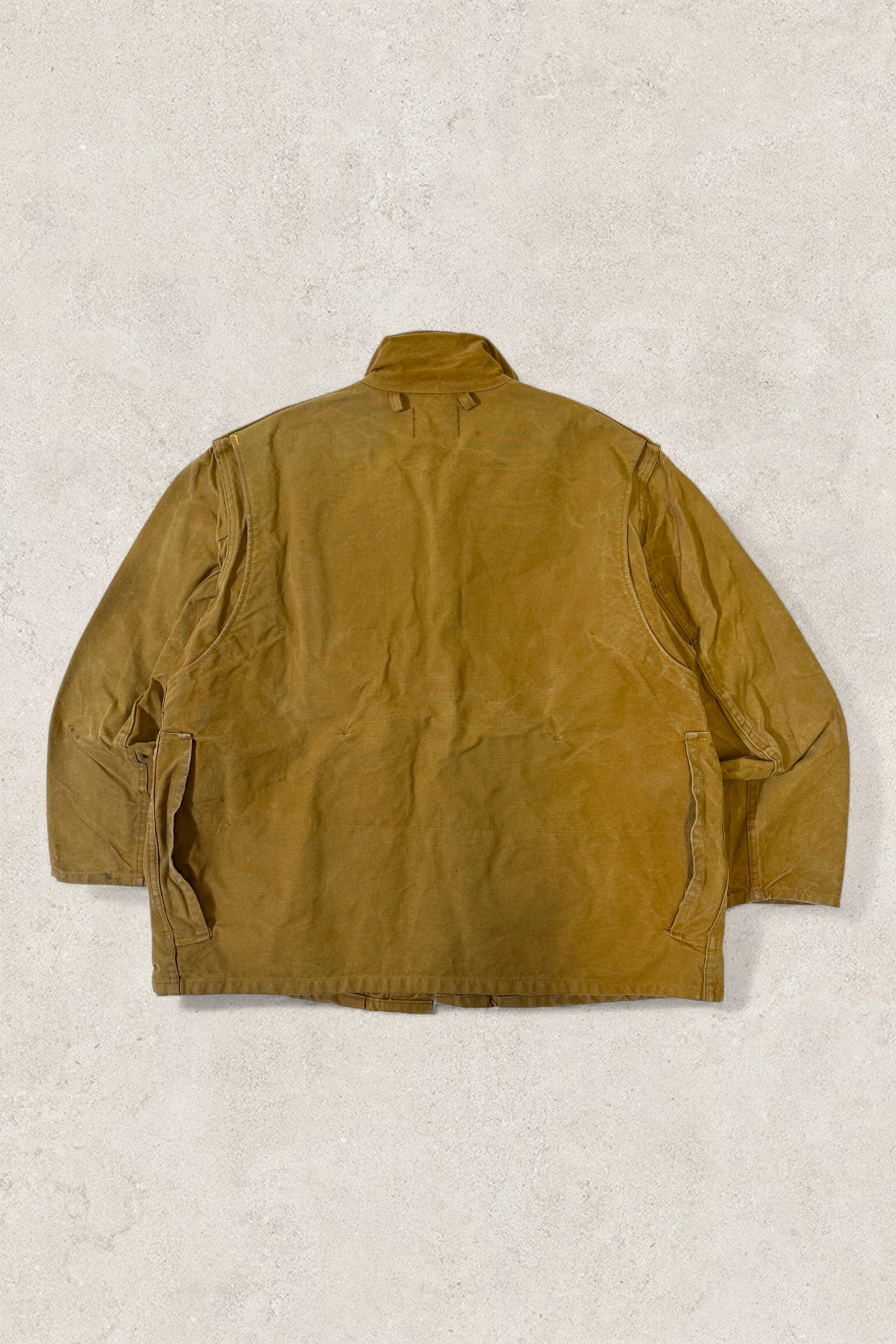 1990S - TAN HUNTING CHORE JACKET - XL