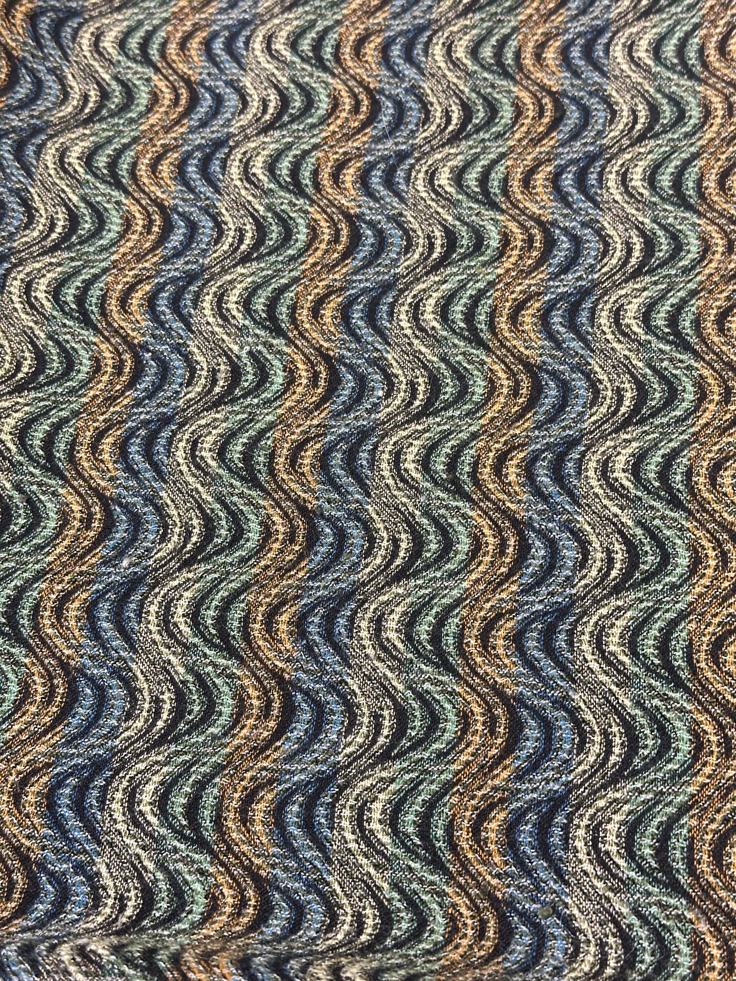 1990S - GREEN/BLUE SWEATER - M