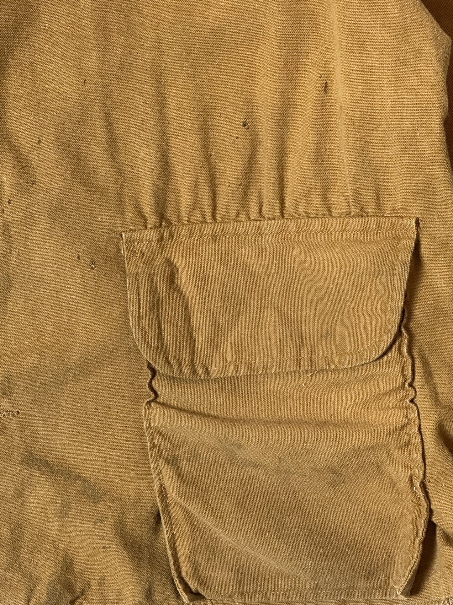 1990S - TAN HUNTING JACKET CROPPED - L