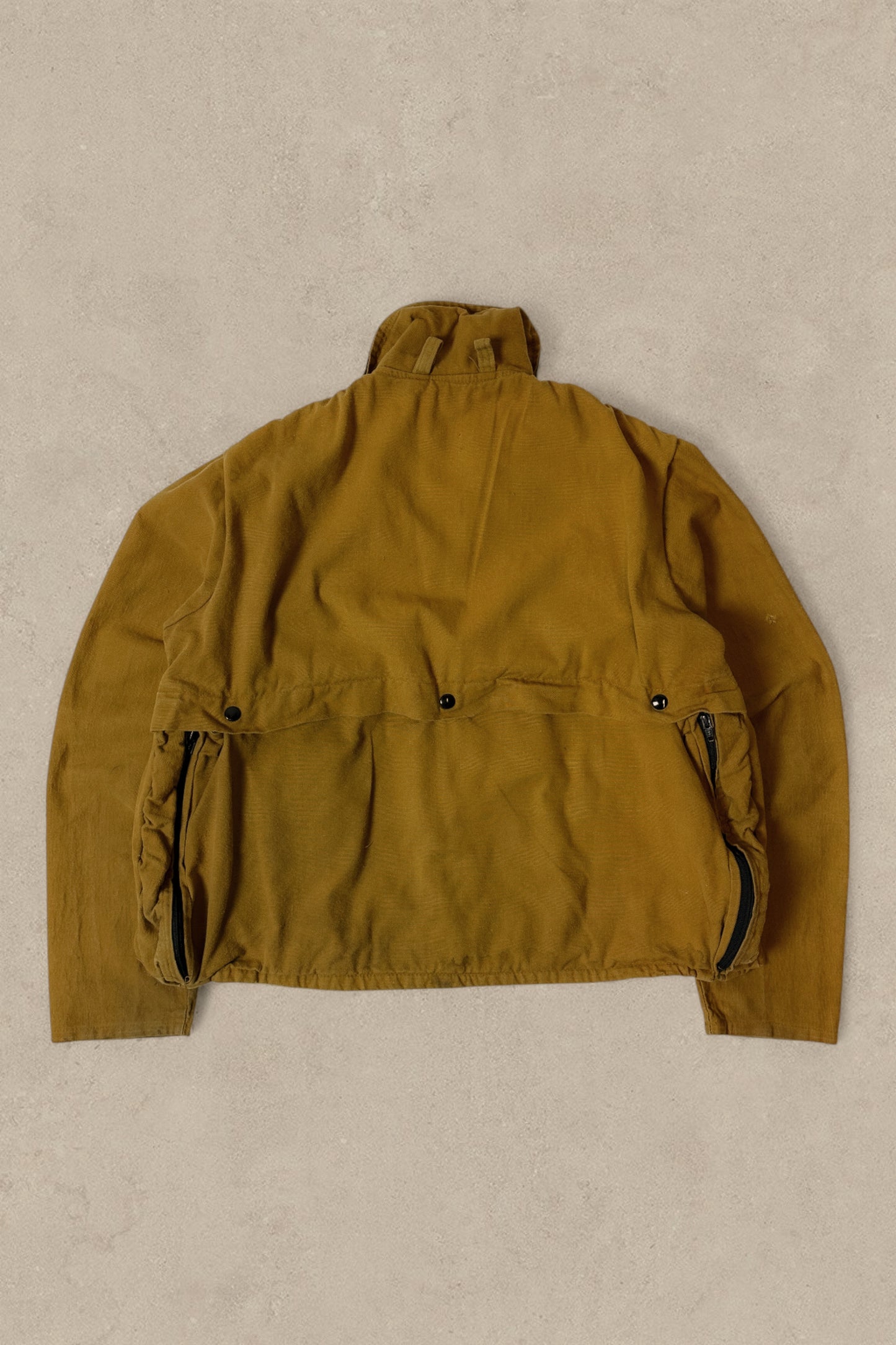 1990S - TAN HUNTING JACKET CROPPED - L