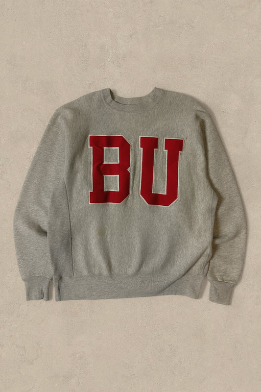 1990 - GREY UNIVERSITY SWEATSHIRT - XXL