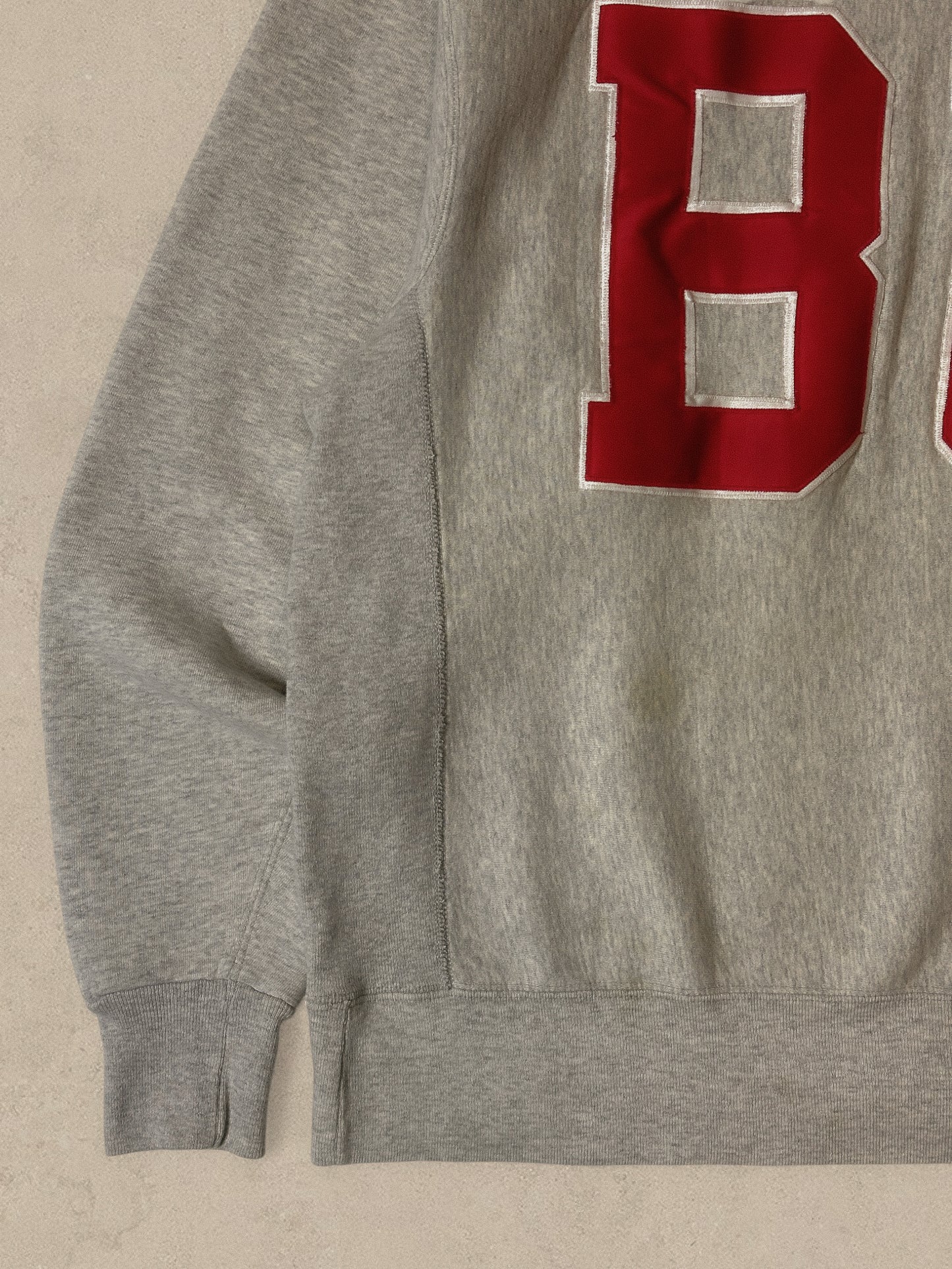 1990 - GREY UNIVERSITY SWEATSHIRT - XXL