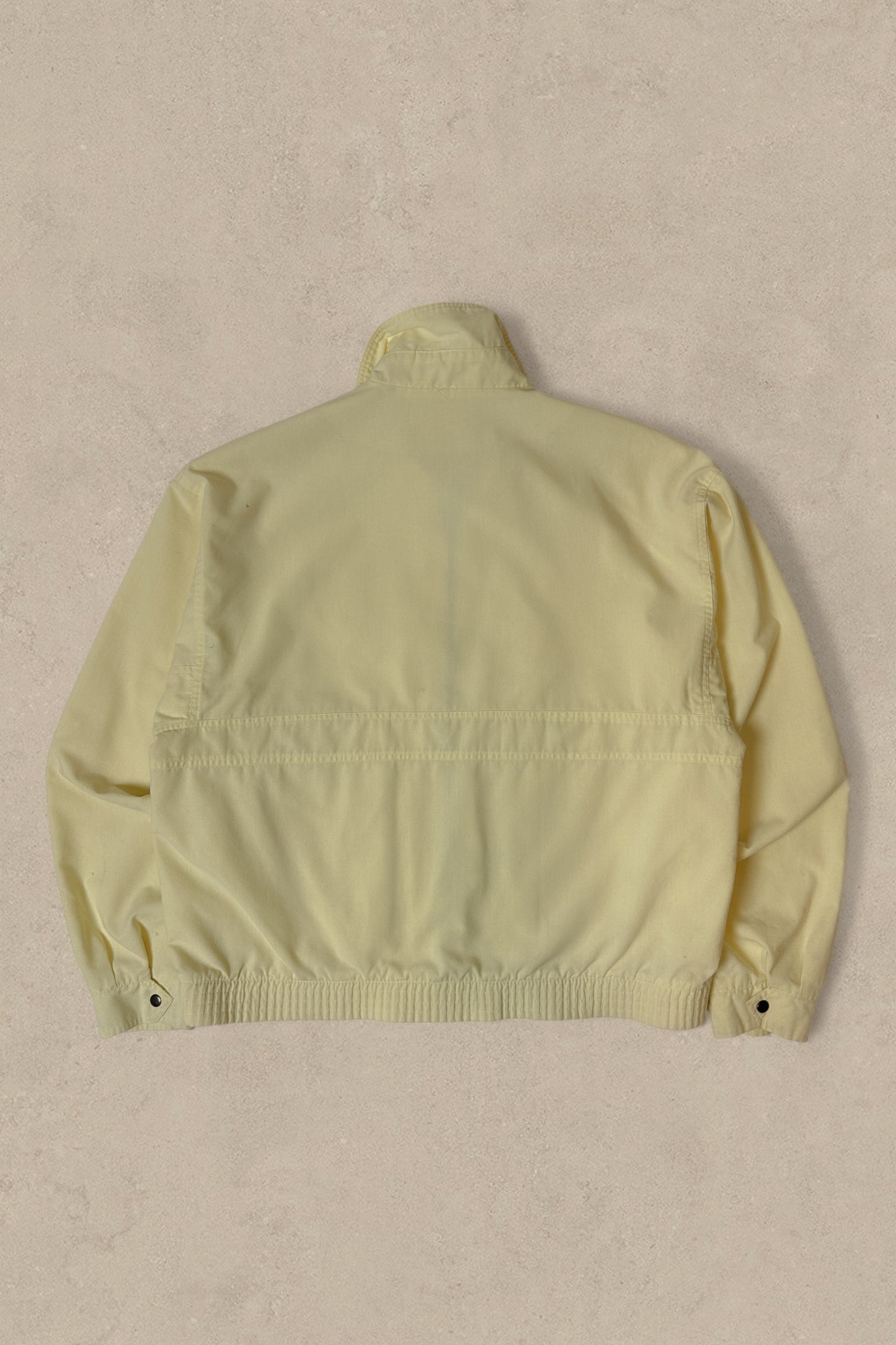 1990S - YELLOW WORKWEAR LIGHT JACKET - L