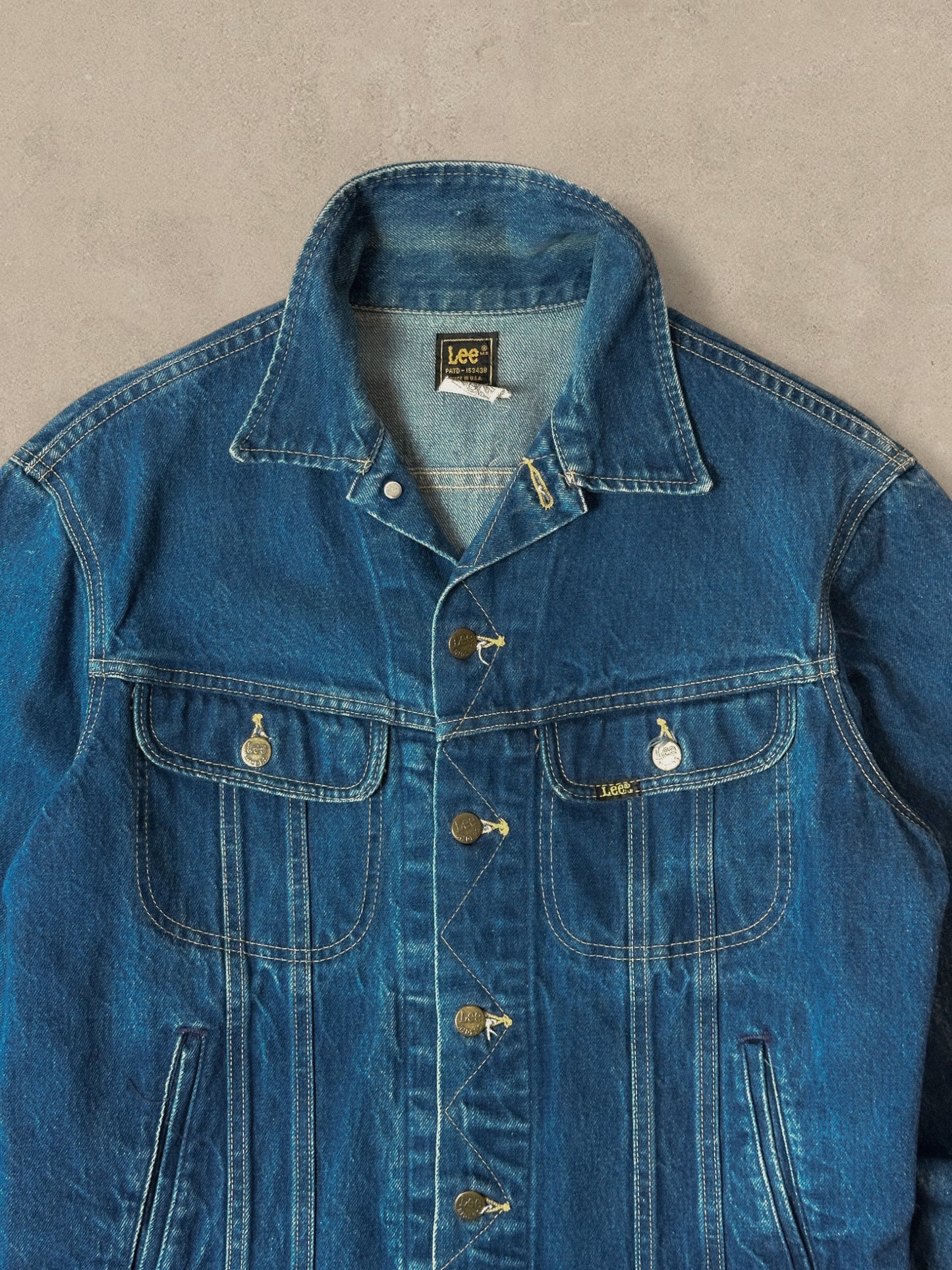 1990S - LEE DENIM TRUCKER JACKET - L (44R)