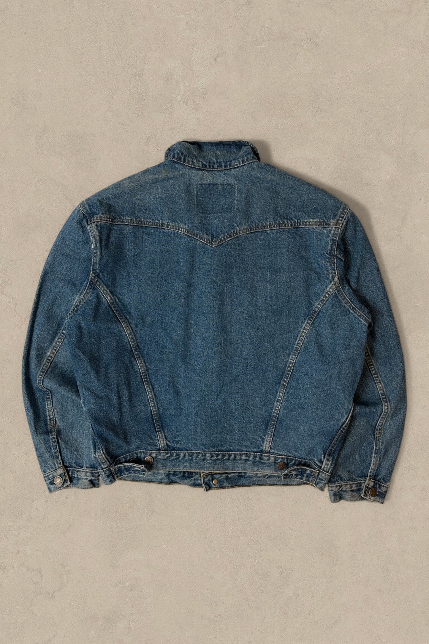 1990S - LEVI'S DENIM TRAUCKER JACKET - XL