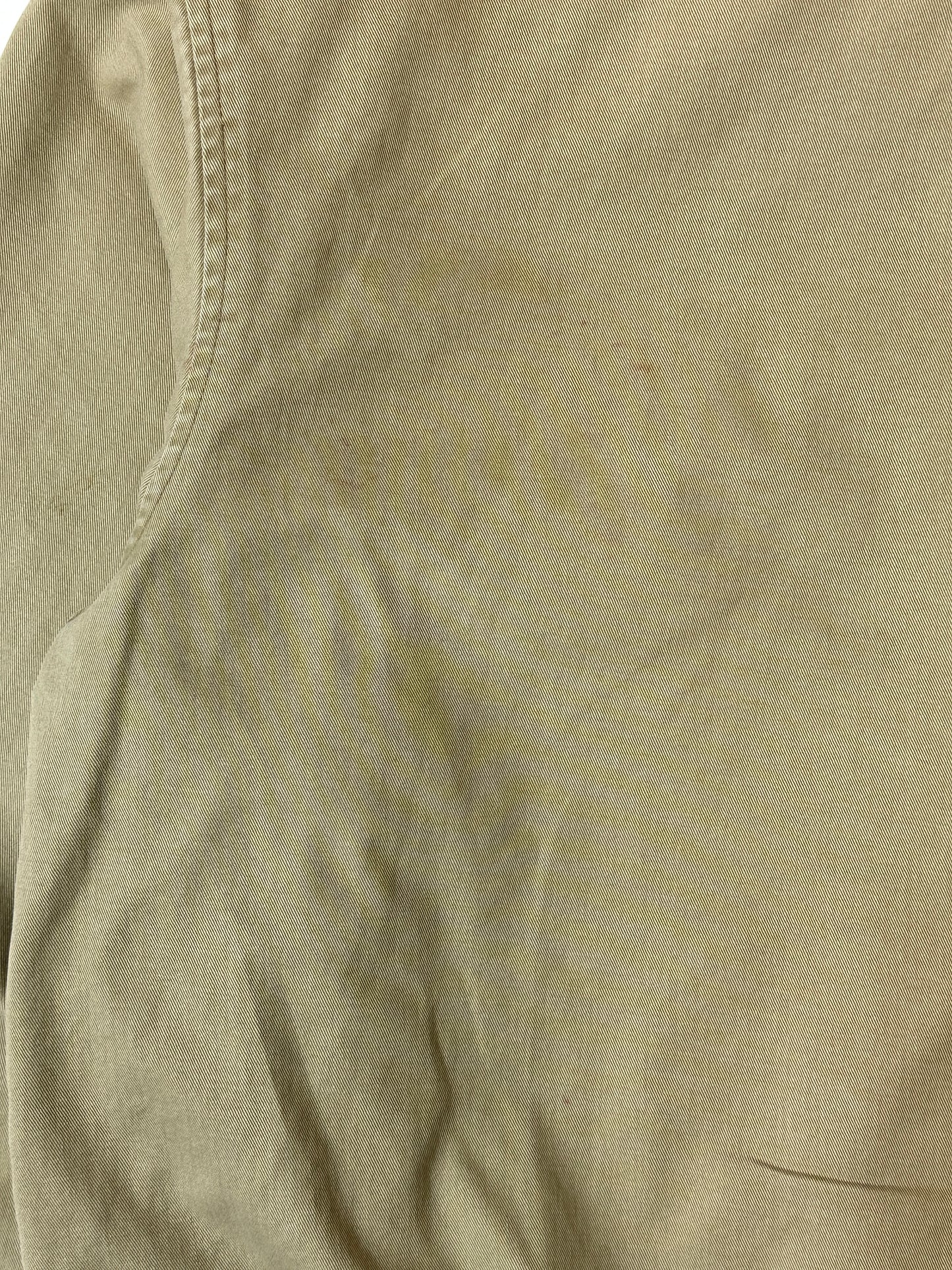 1990S - BEIGE POLO RALPH LAUREN LINED HARRINGTON JACKET - L