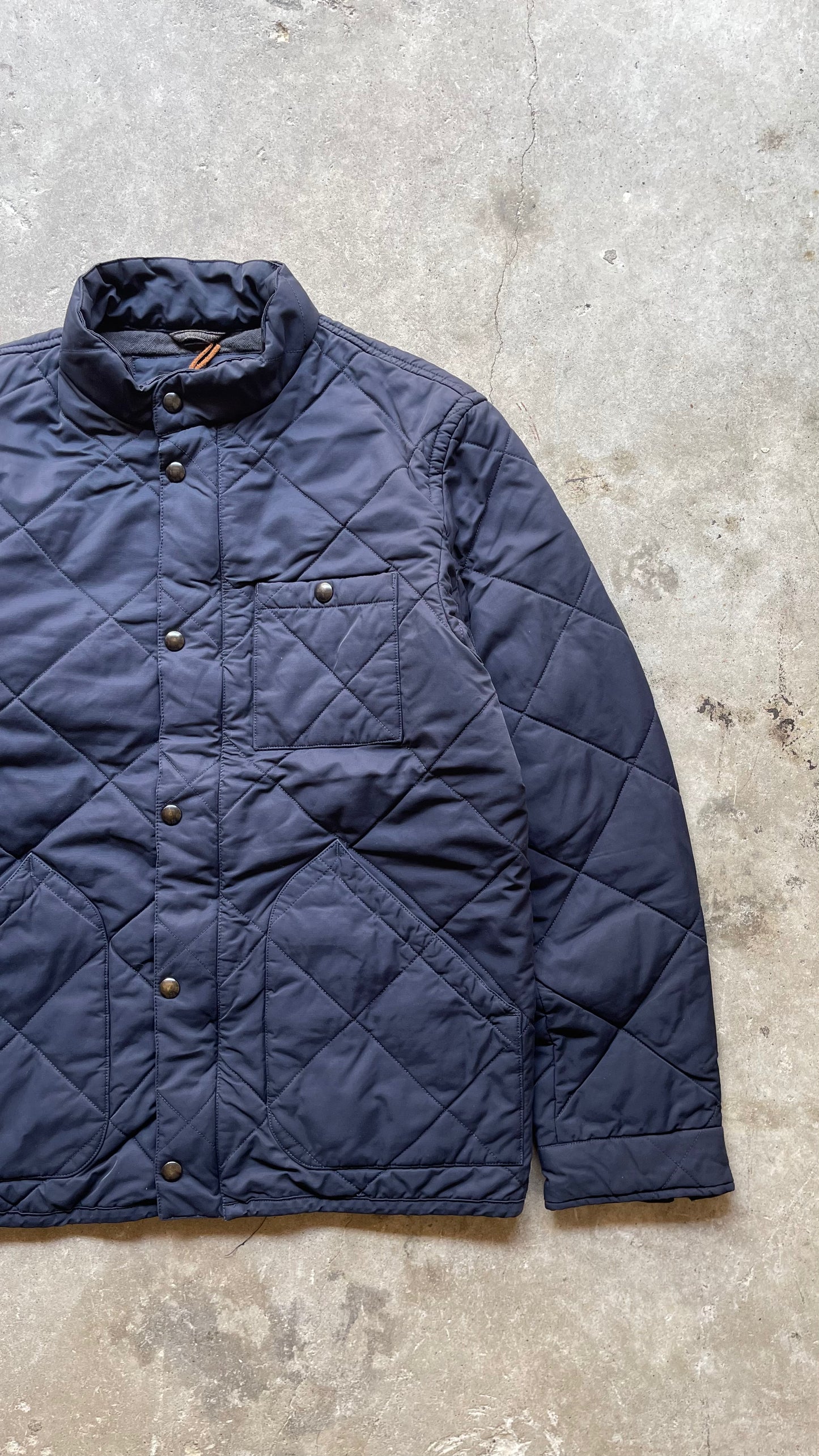 2000S J.CREW QUILT JACKET - M