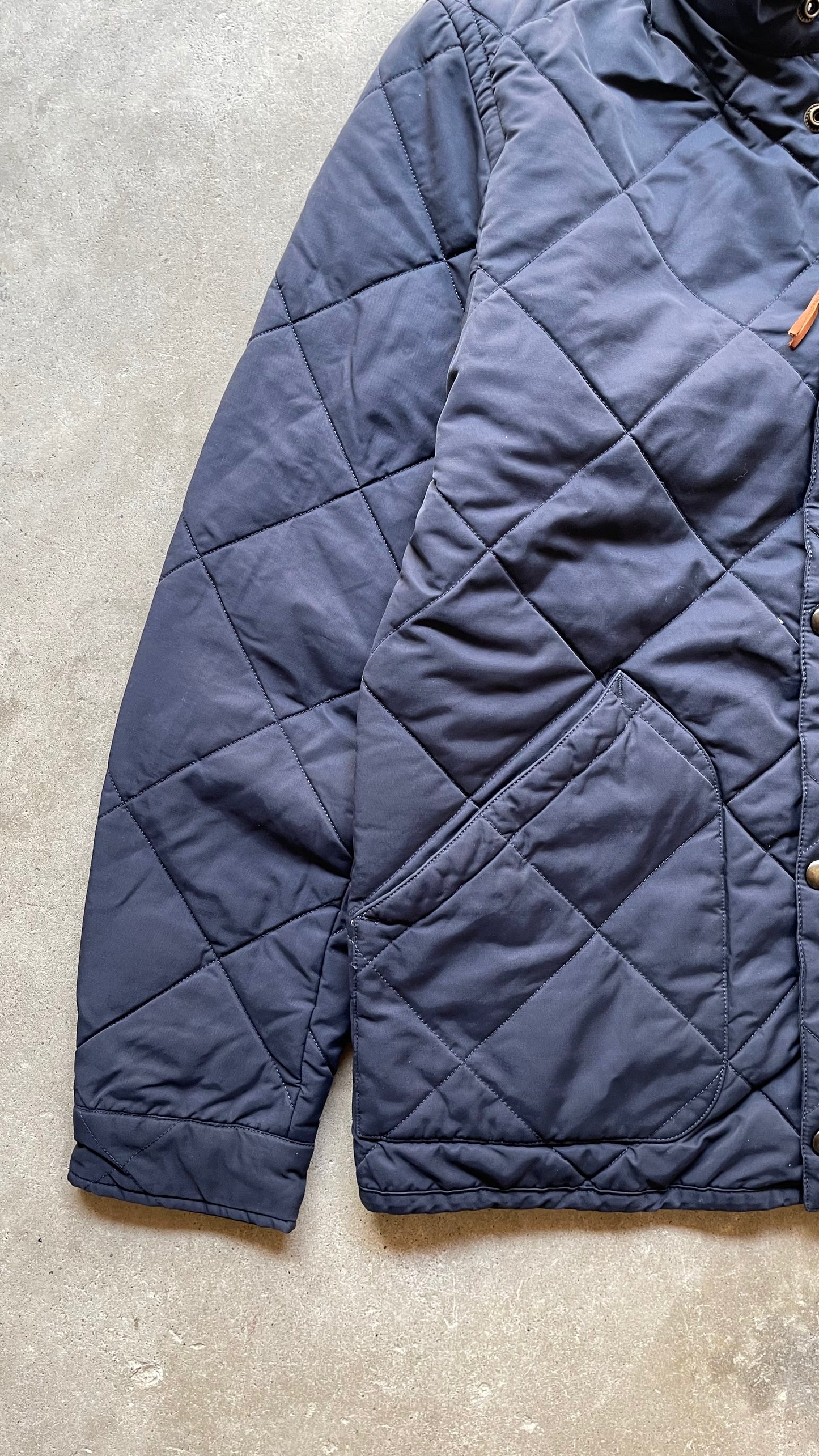2000S J.CREW QUILT JACKET - M