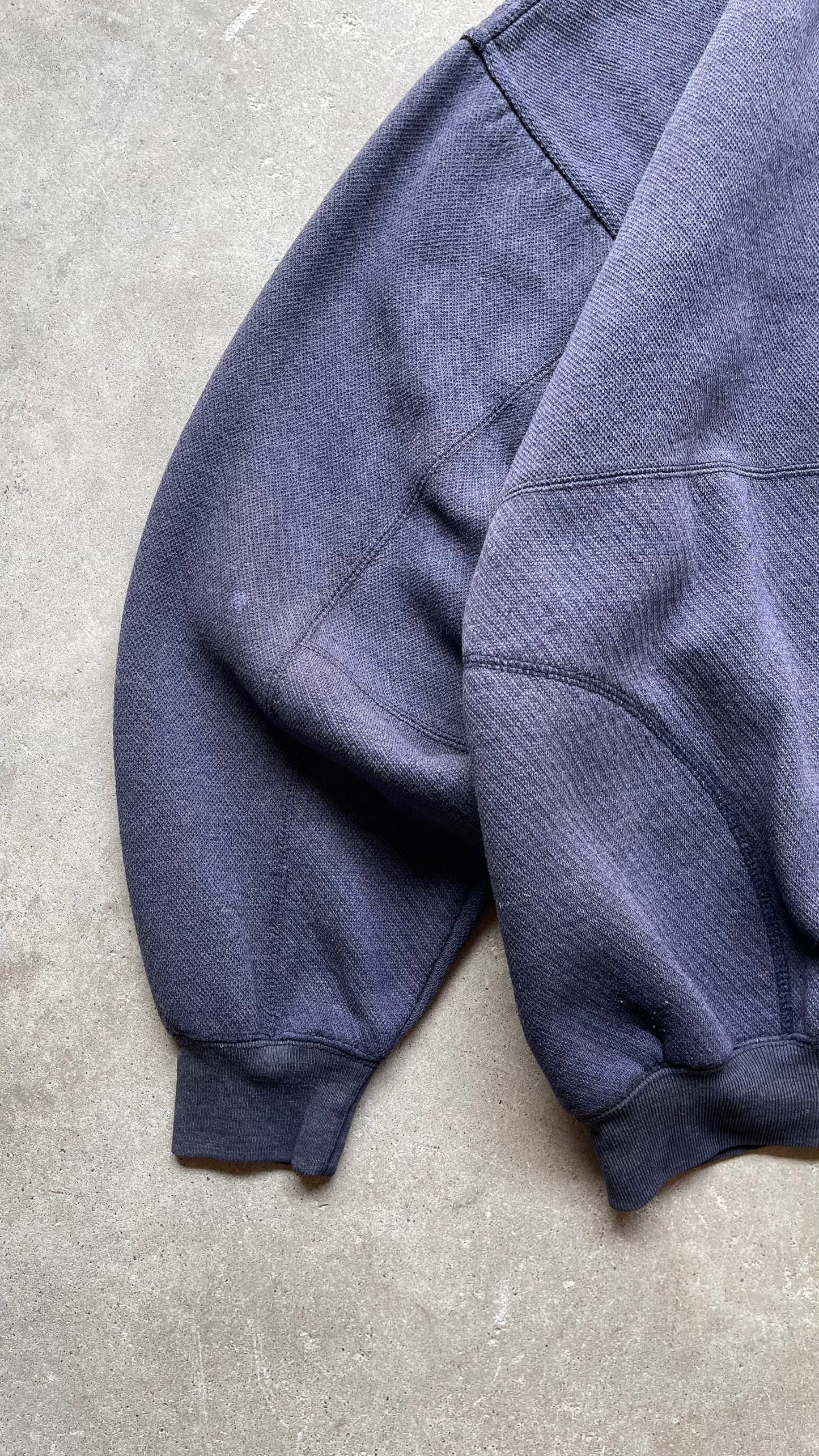 1990S FADED NAVY CREW - XL