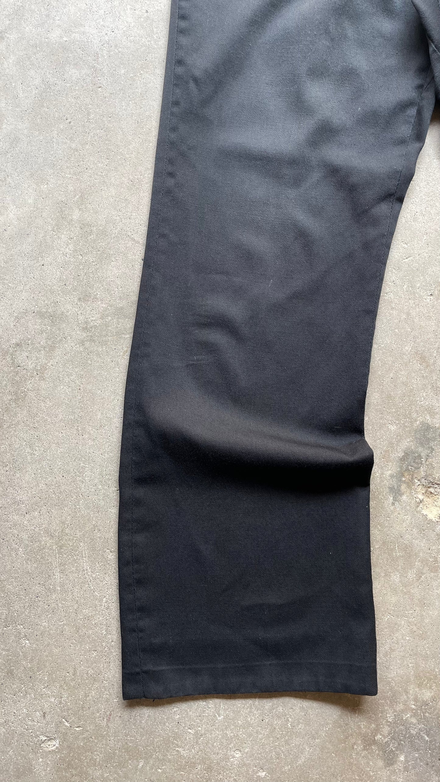 1990S TWO FRONT POCKET PANTS BLACK - 32X32