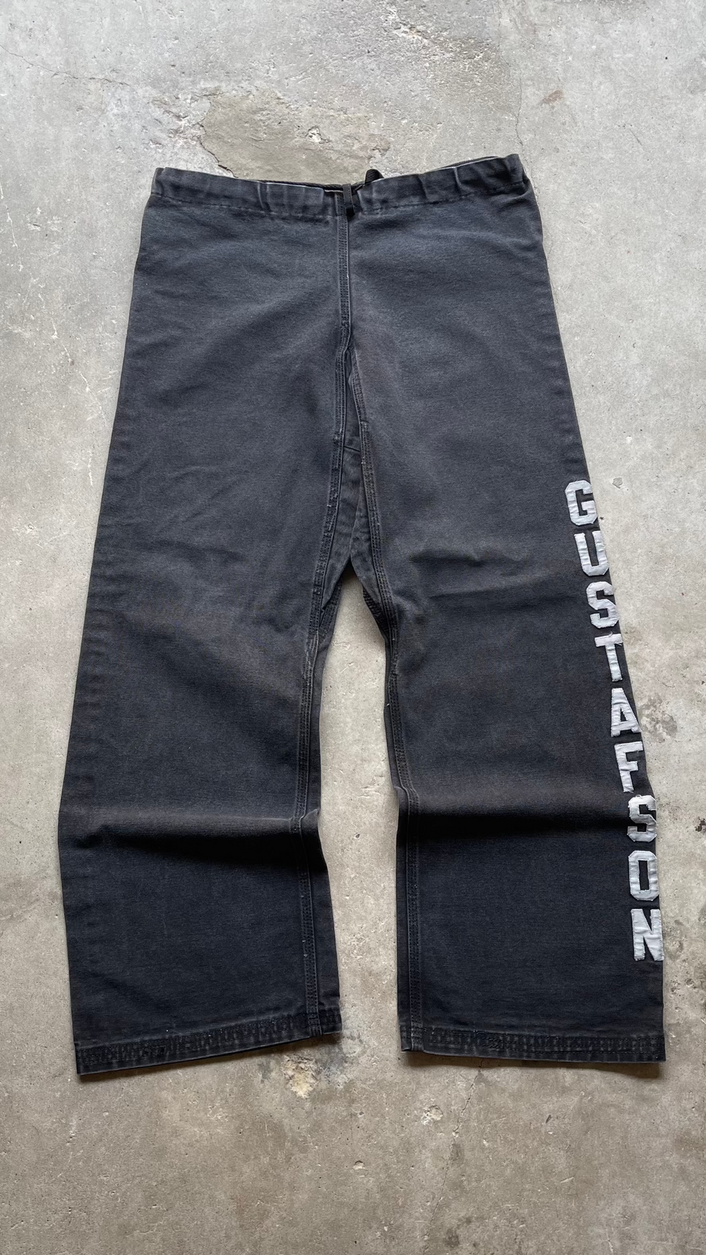 1990S FADED "GUSTAGSON" BAGGY PANTS