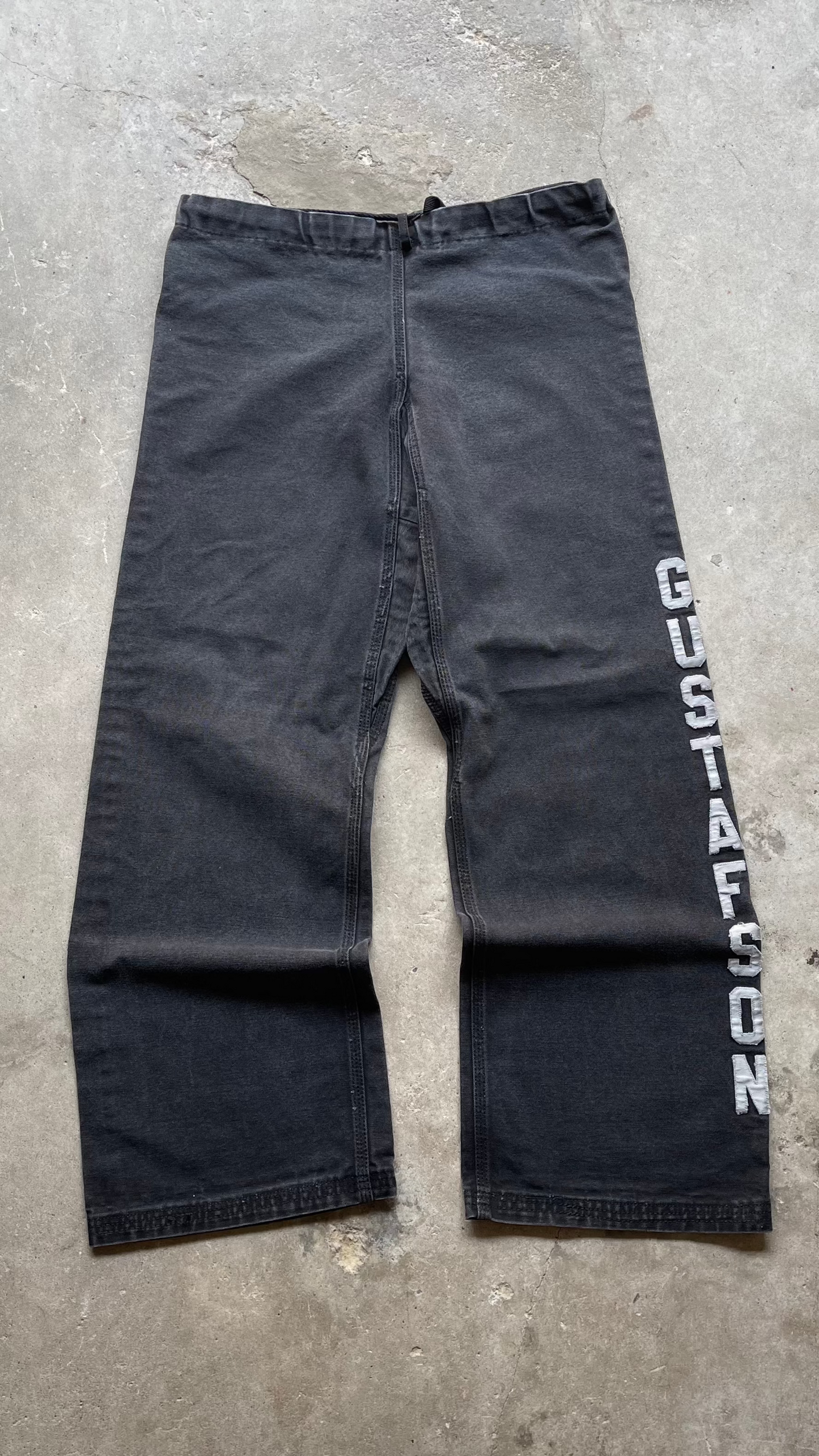 1990S FADED "GUSTAGSON" BAGGY PANTS