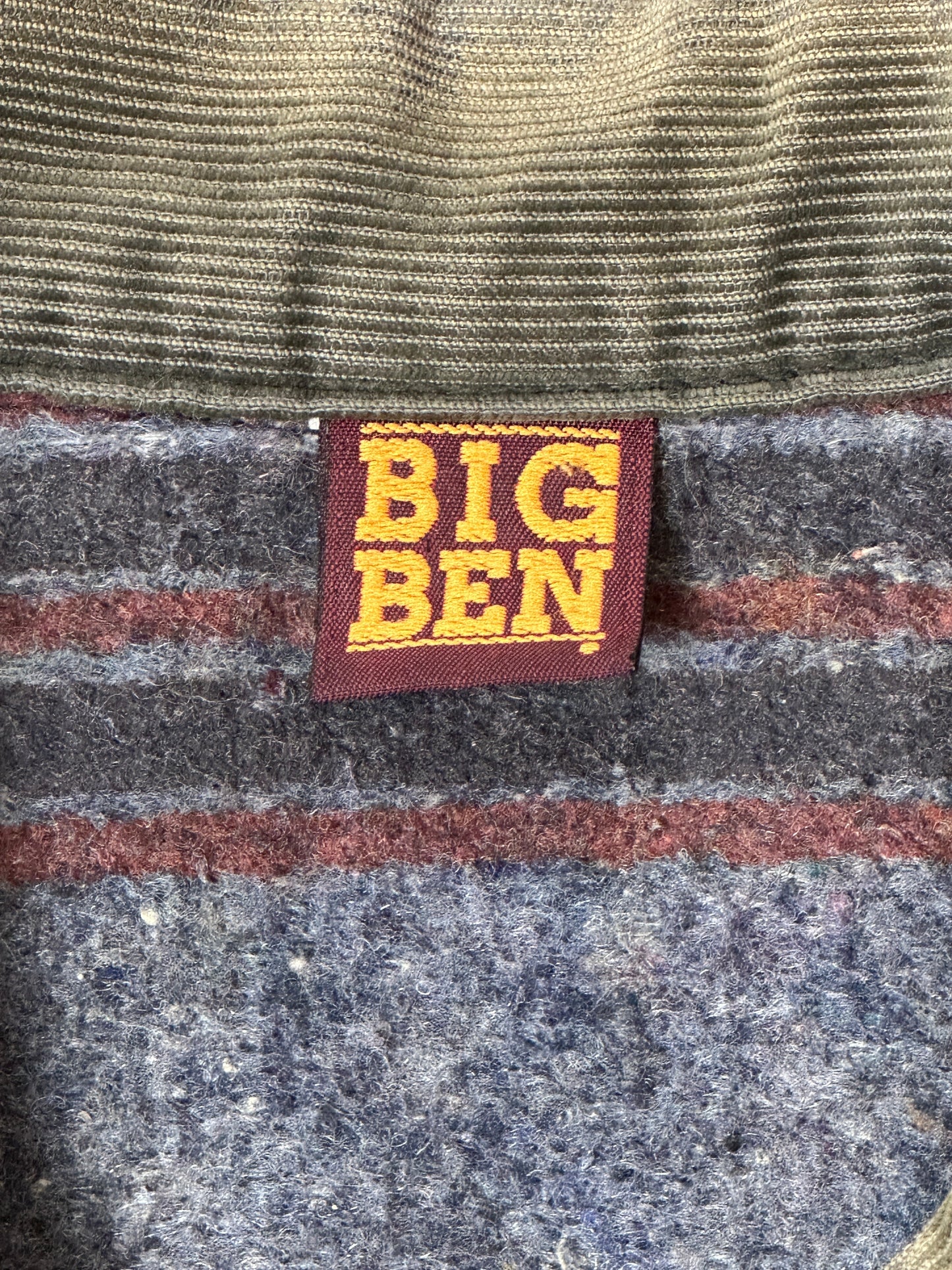 1970S - DENIM BIG BEN DETRIOT JACKET LINED - M