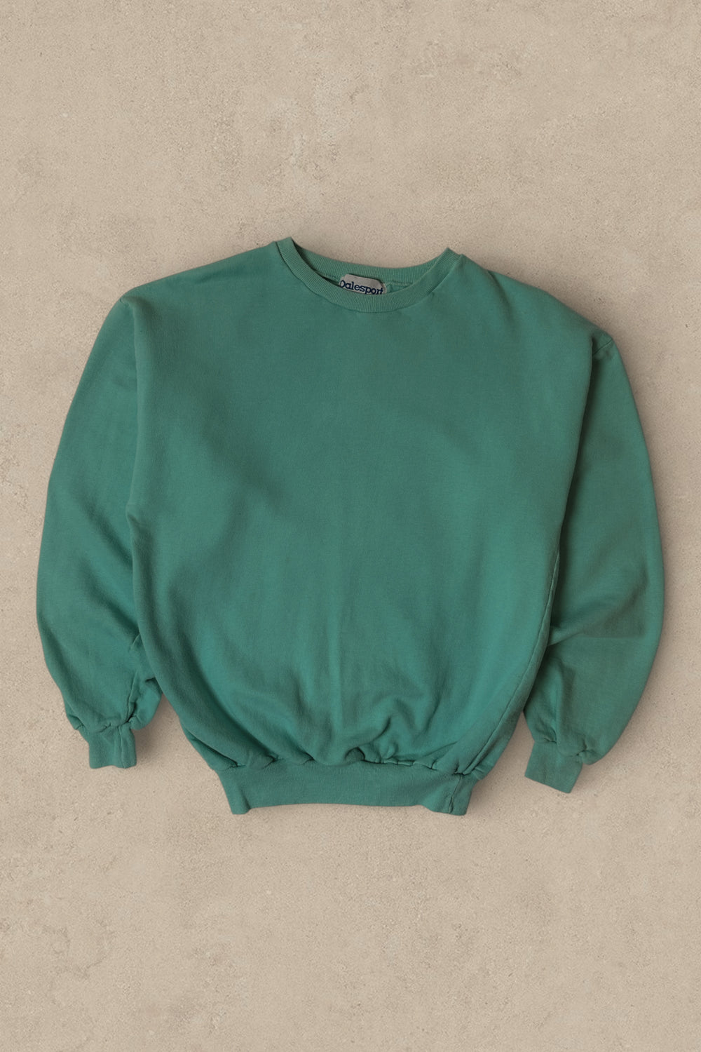 1990S - TEAL BLANK SWEATSHIRT - M
