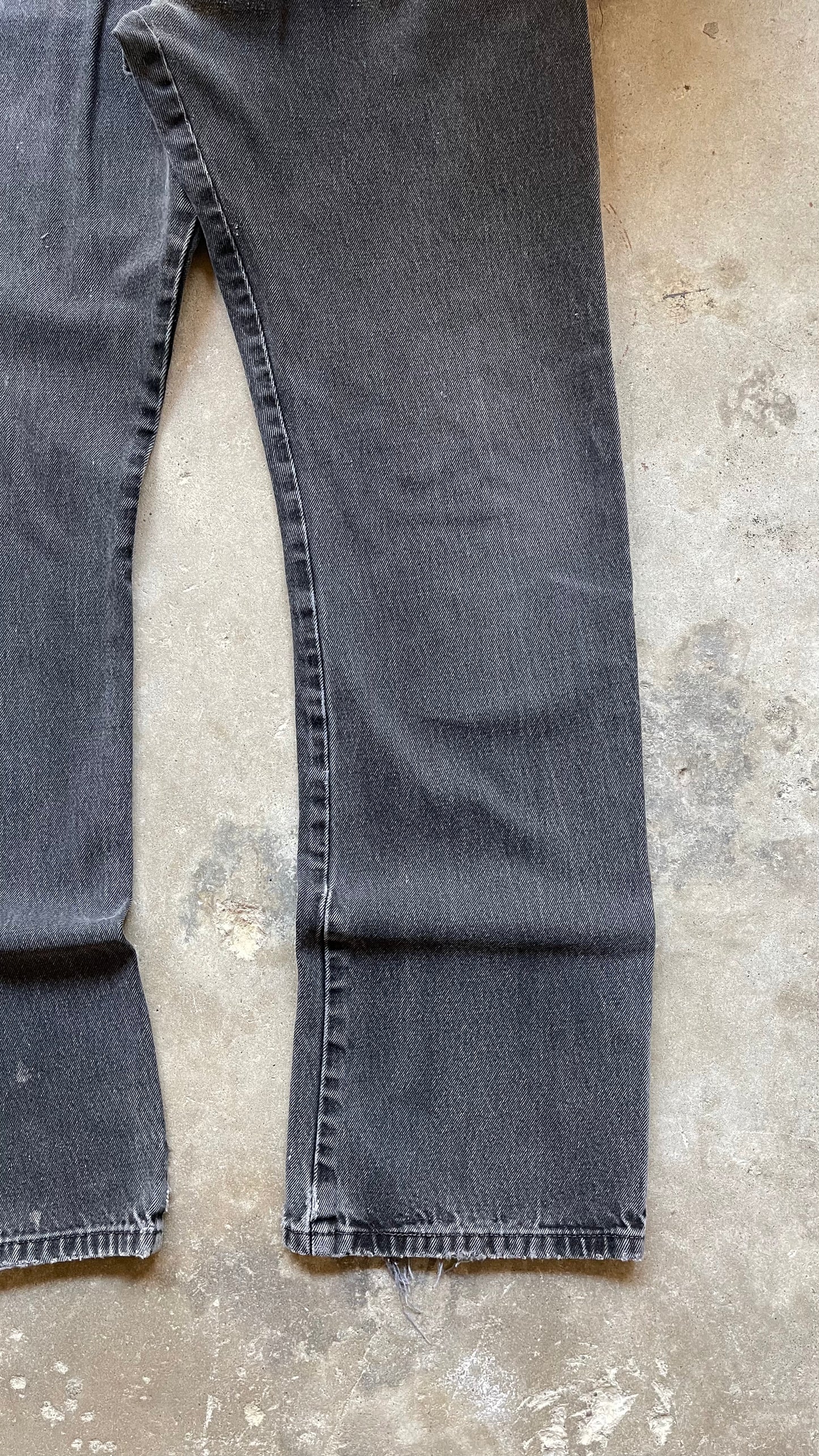 2000S LEVIS 517 BOOTCUT DENIM JEANS BLACK - 36X36