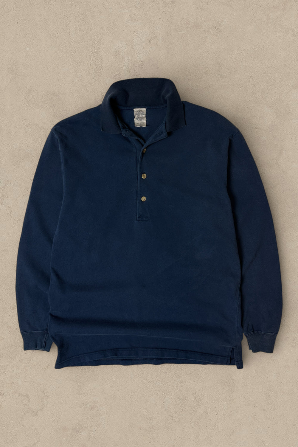 1990S - NAVY CLUB MONACO LONG SLEEVE - SMALL