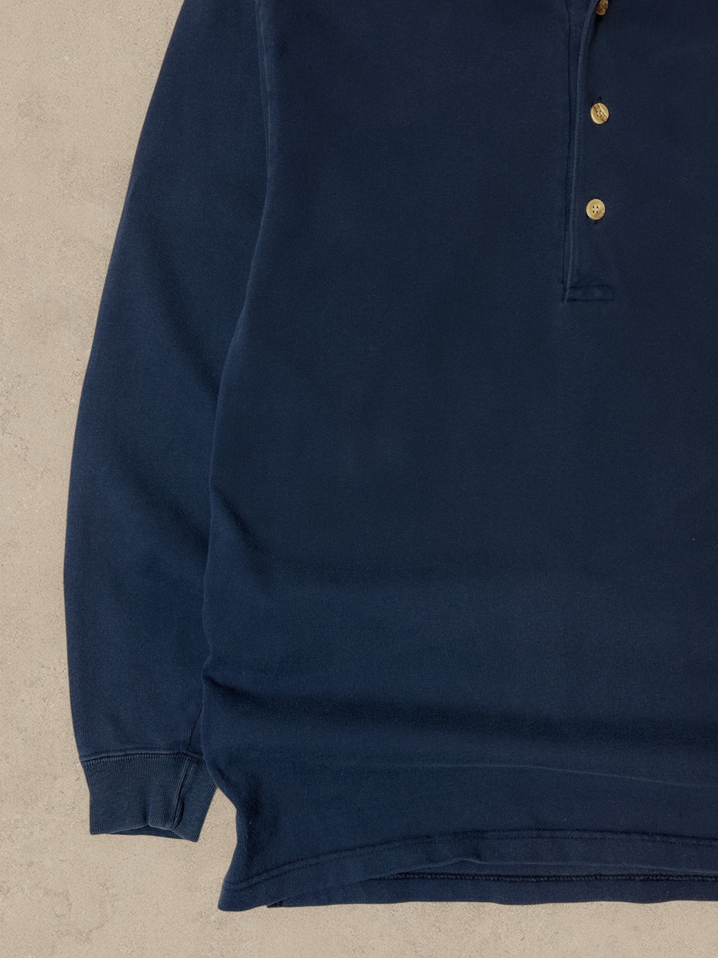 1990S - NAVY CLUB MONACO LONG SLEEVE - SMALL