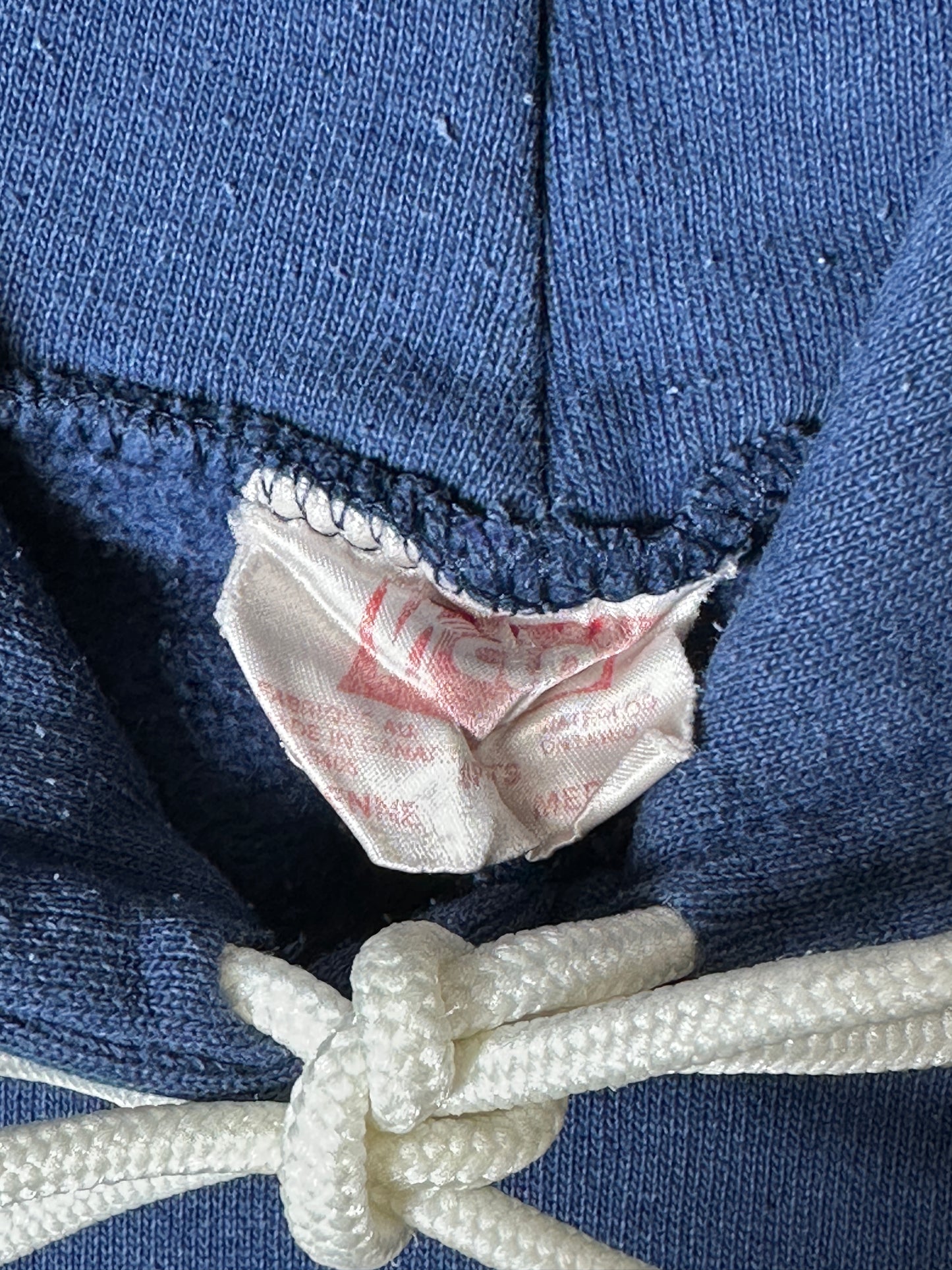 1990S - NAVY UNIVERSITY OF VICTORIA  HOODIE BOXY - M