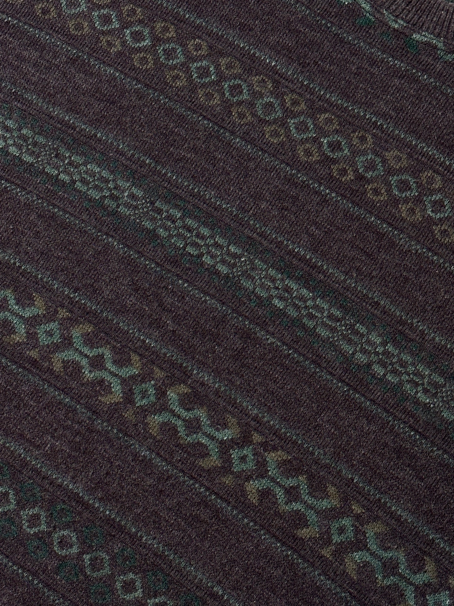 1990S - PURPLE/GREEN SWEATER - XL