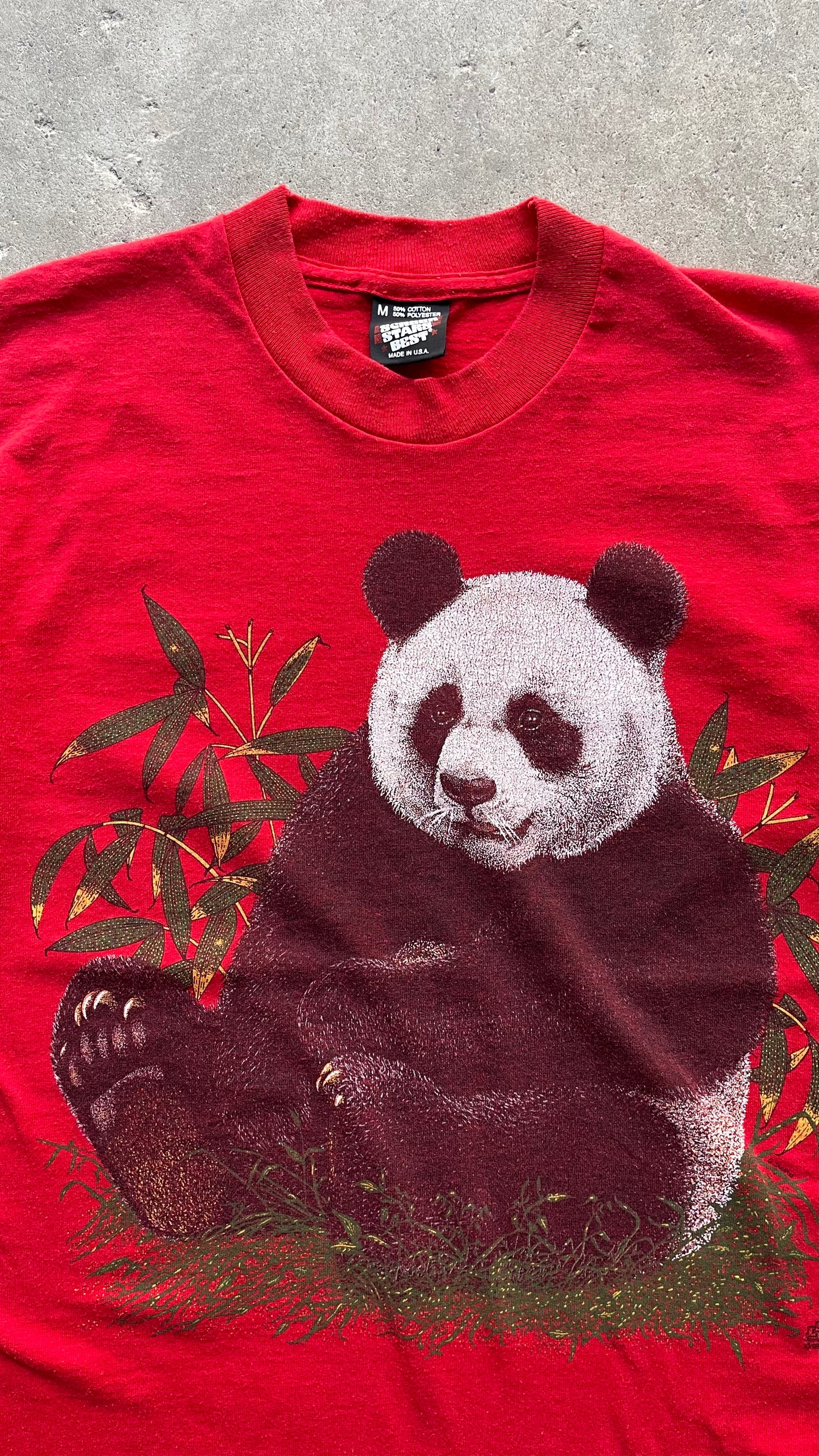 1990S SINGLE STITCH PANDA TEE - M