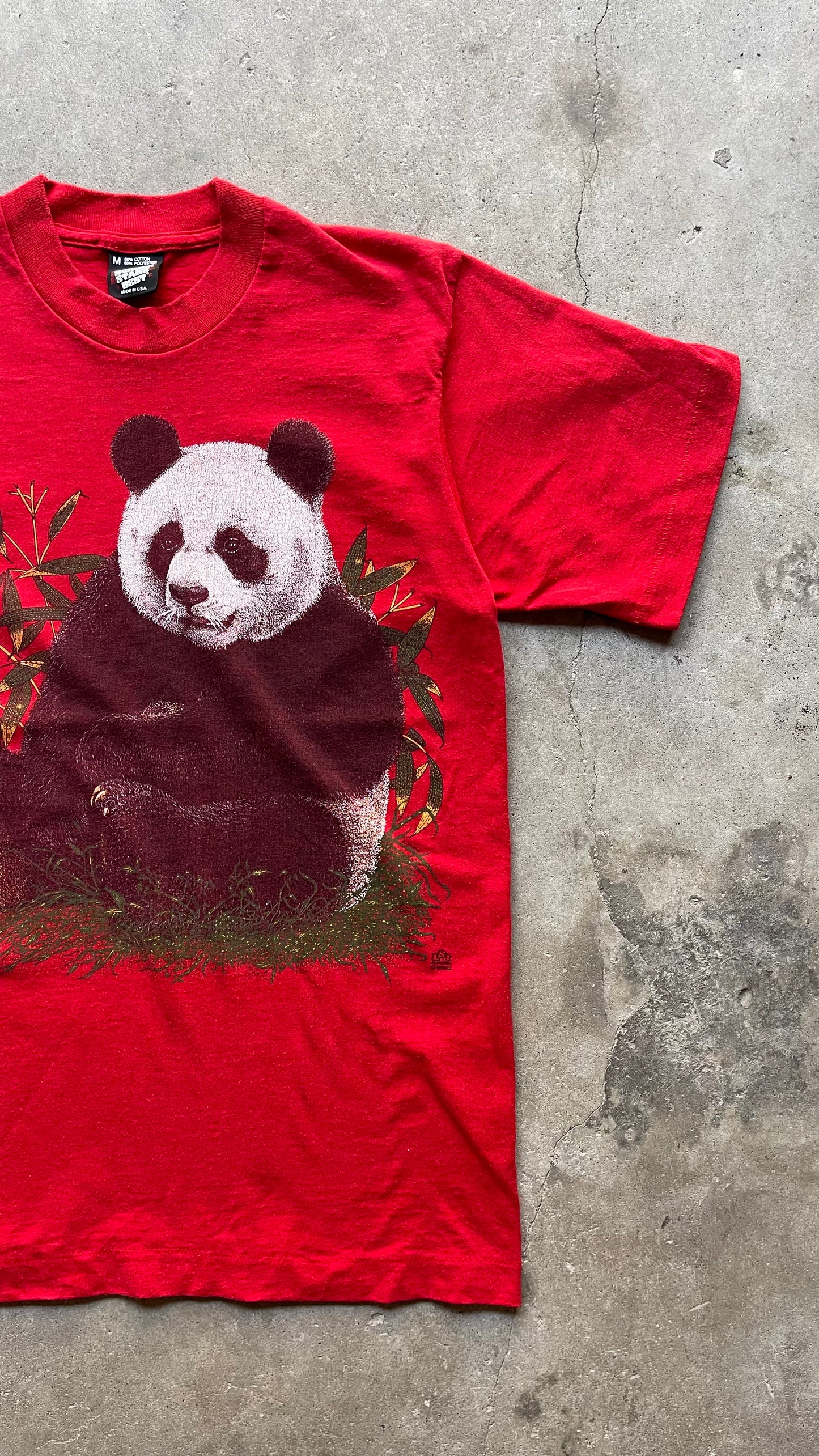 1990S SINGLE STITCH PANDA TEE - M