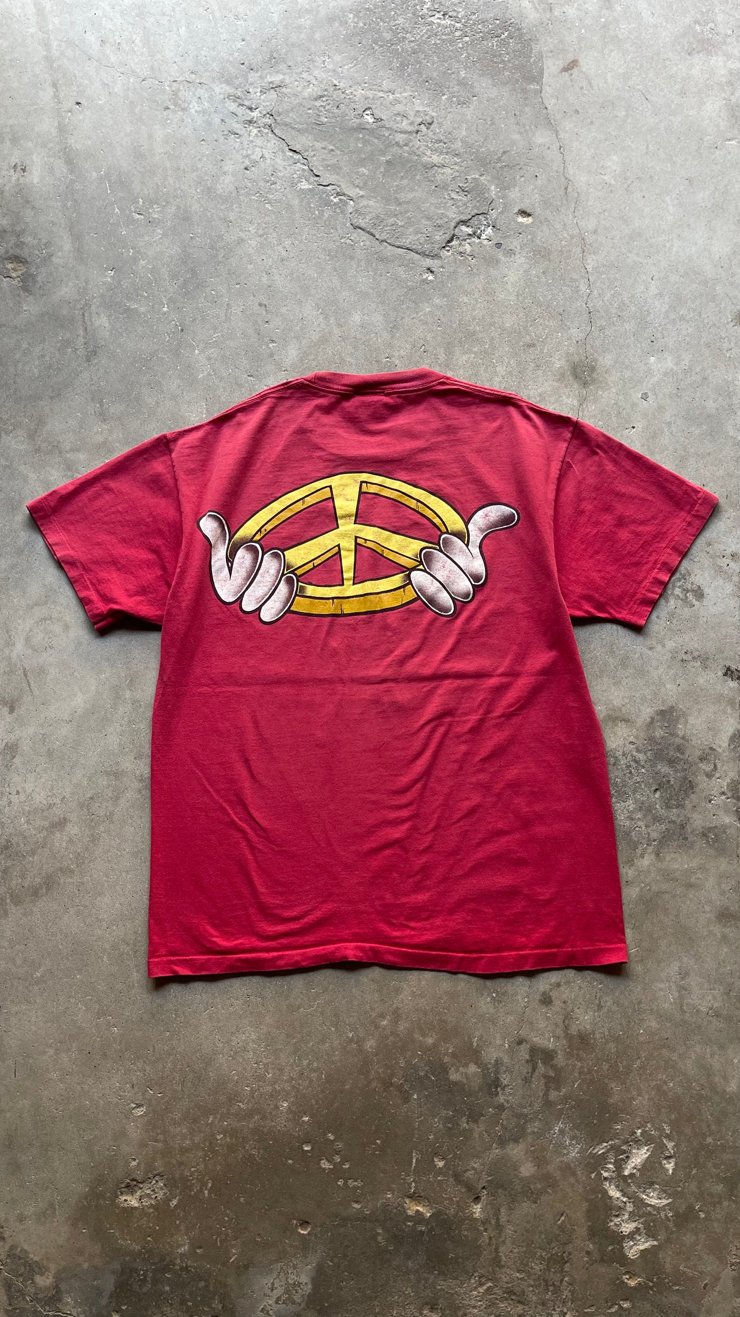 1990S LOONEY TUNES WORLD PEACE TEE - XL