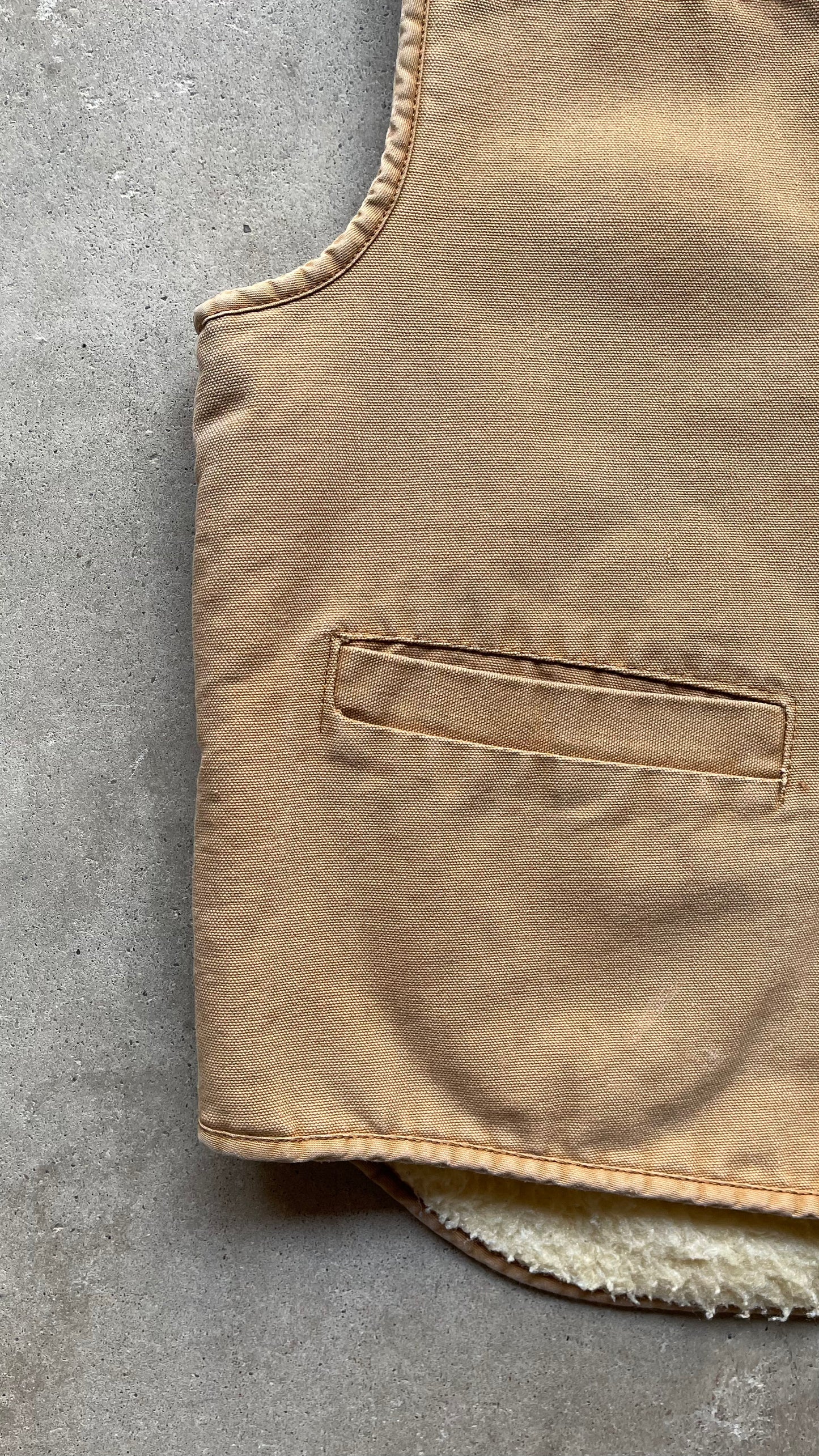 1980S CARHARTT SHERPA VEST - M