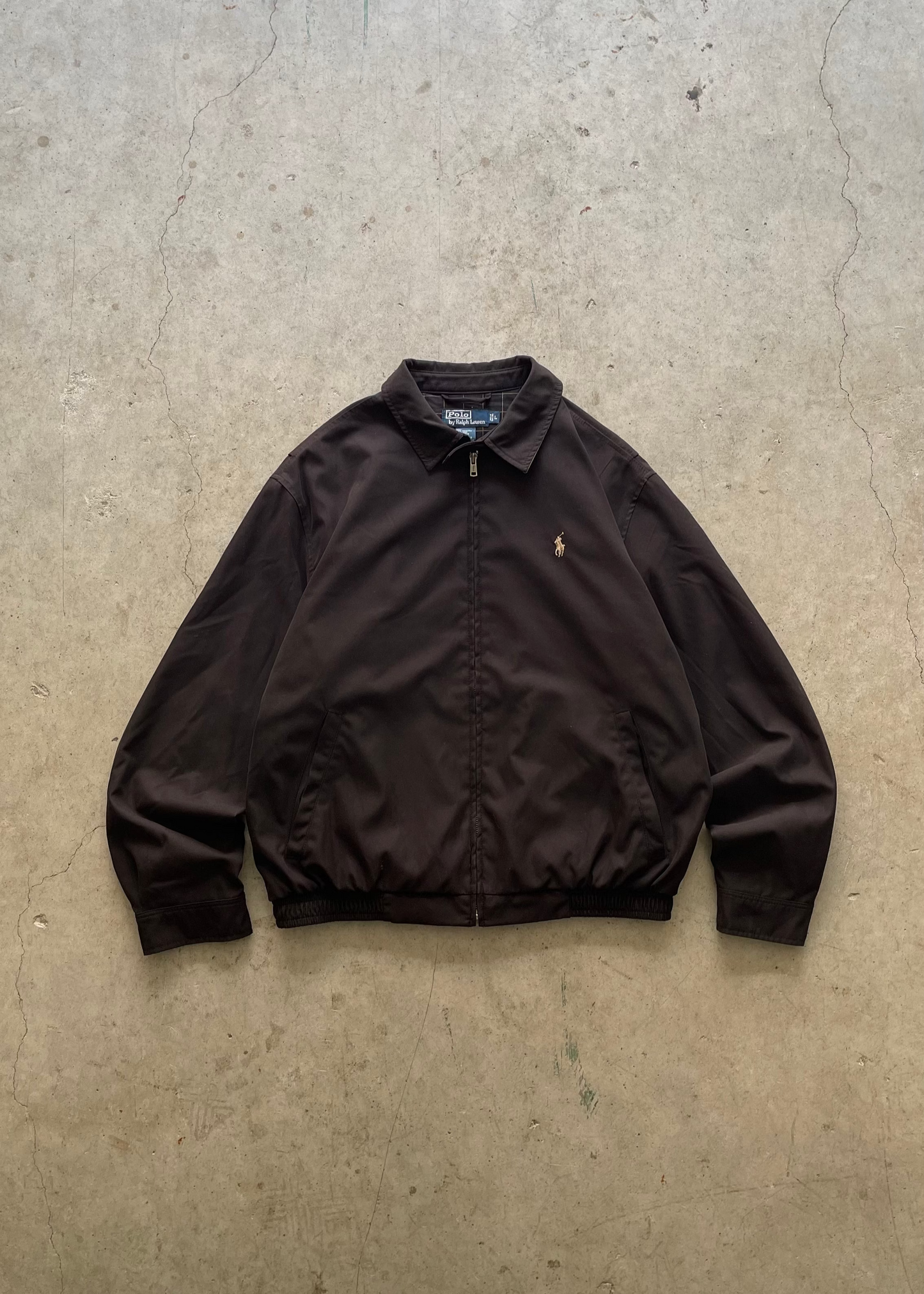 2000S POLO RALPH LAUREN JACKET BLACK - L