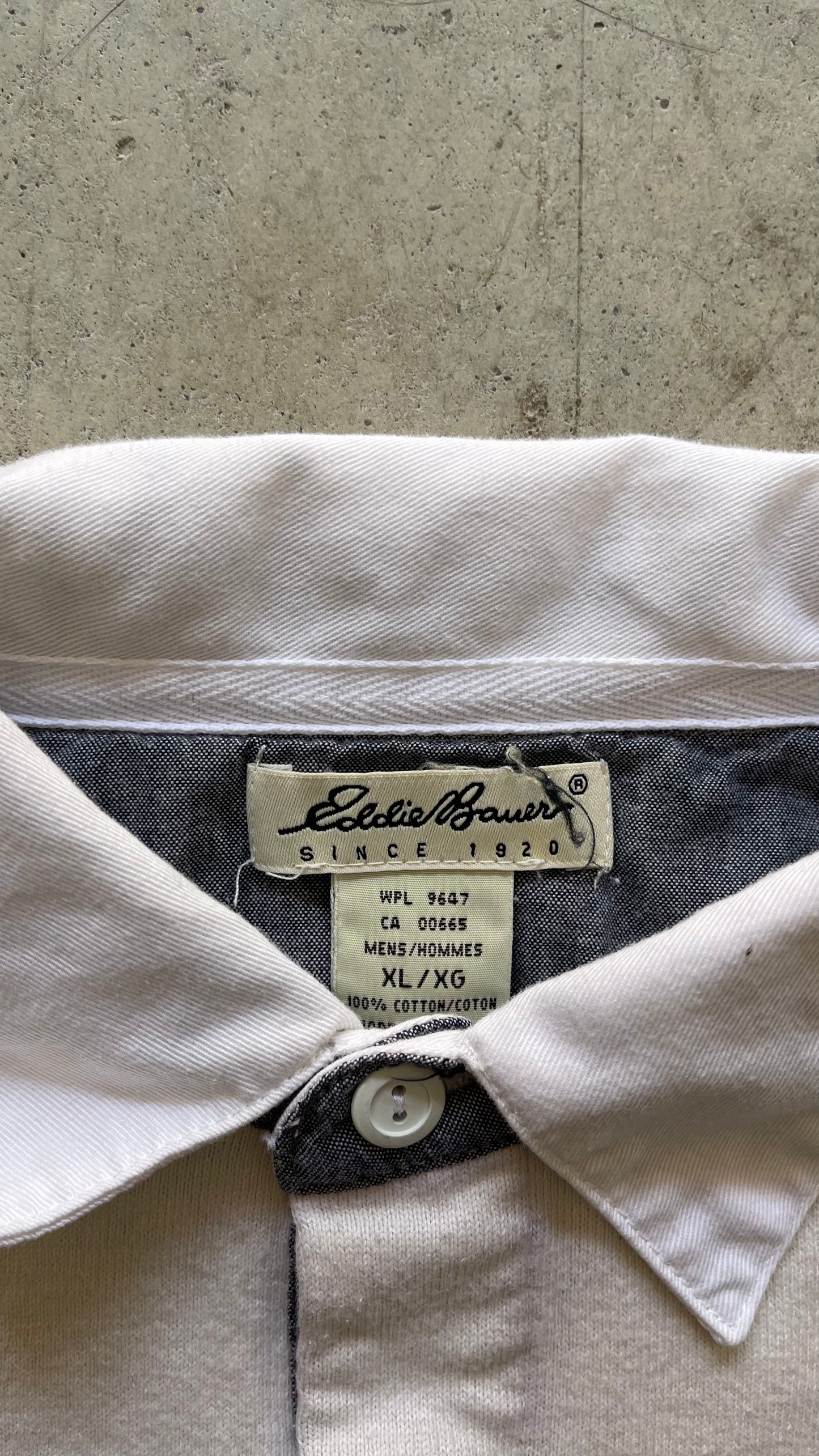 2000S EDDIE BAUER STRIPES SWEATSHIRT - XL