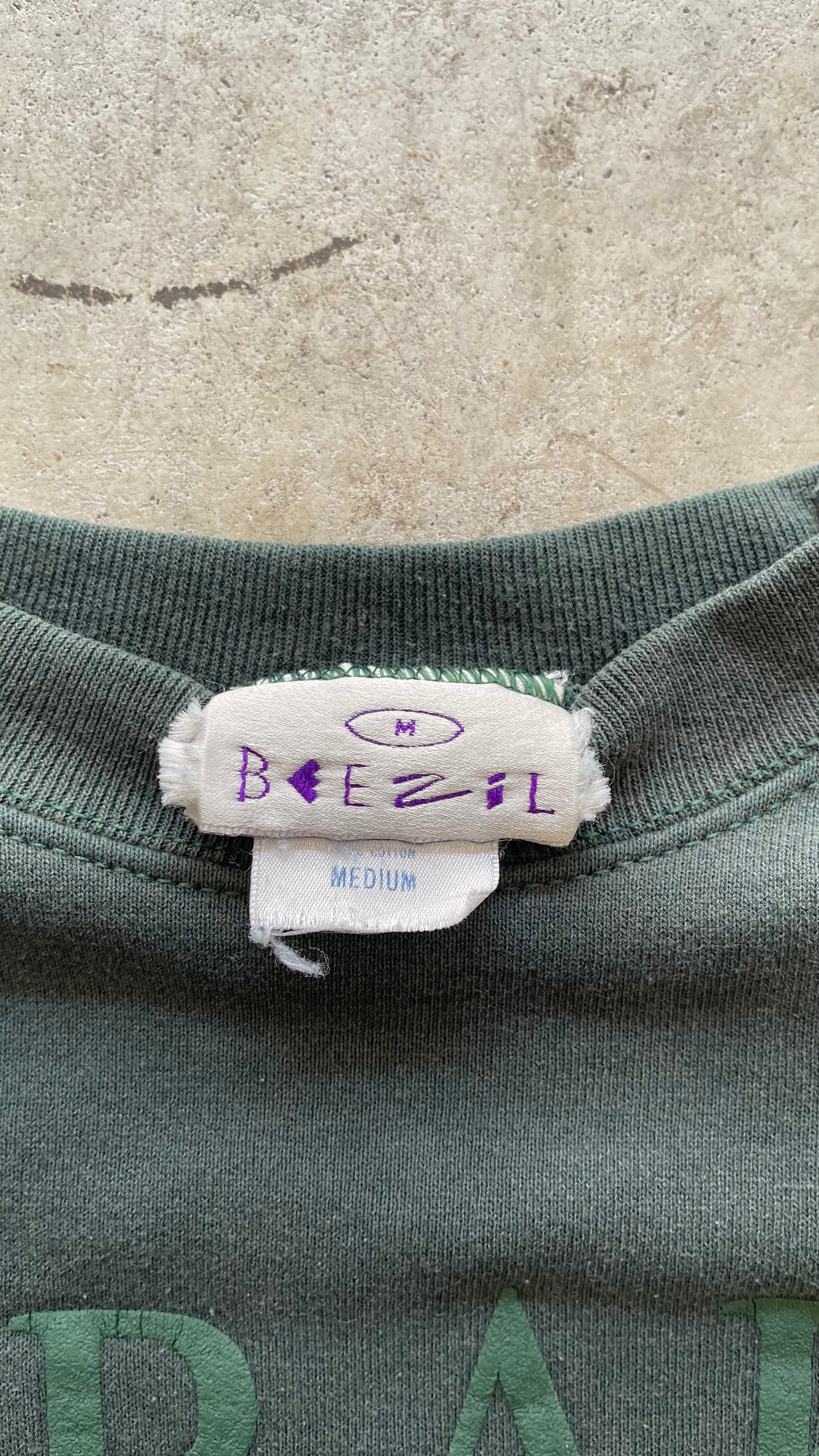 1990S DRAKE UNIVERSITY SWEATSHIRT GREEN -  M