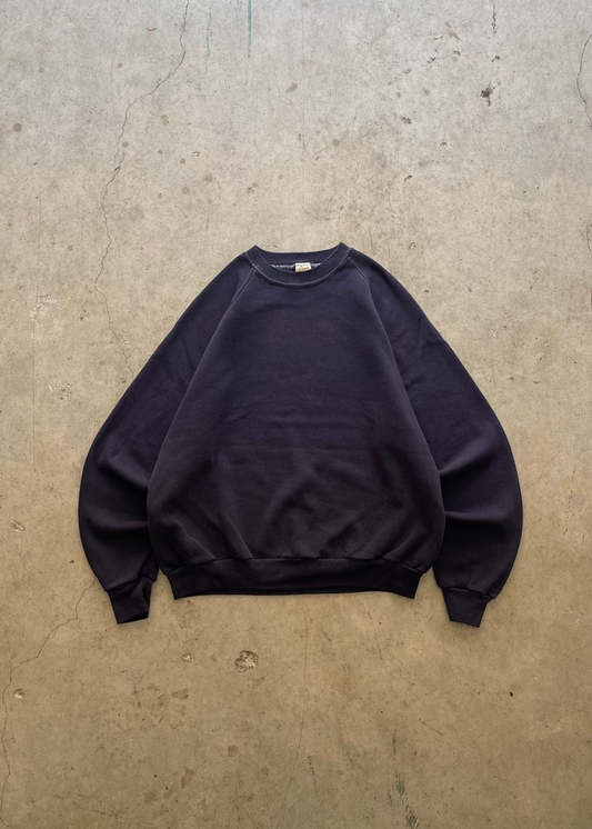 1990S FADED NAVY SWEATSHIRT - XL