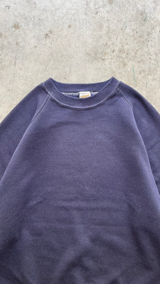 1990S FADED NAVY SWEATSHIRT - XL