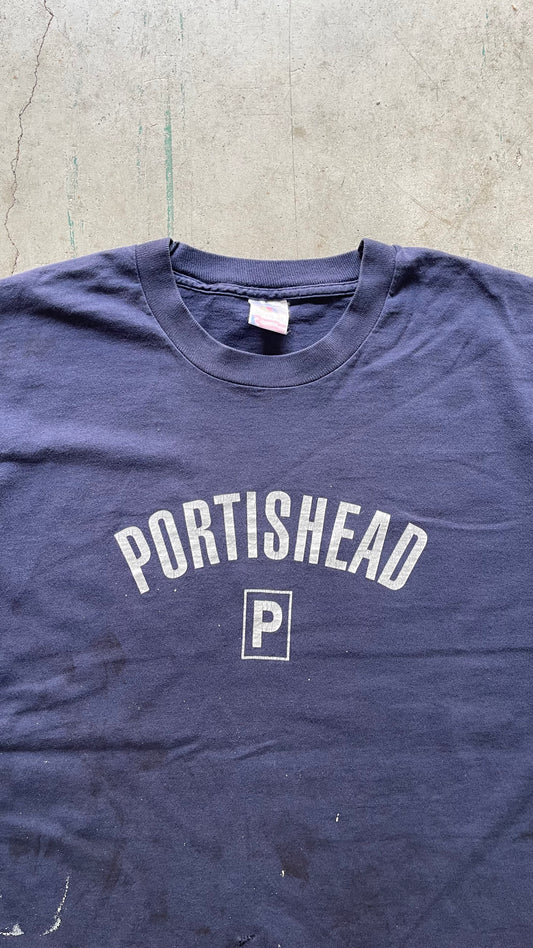 1990S "PORTISHEAD" FADED TRASHED TEE - XL