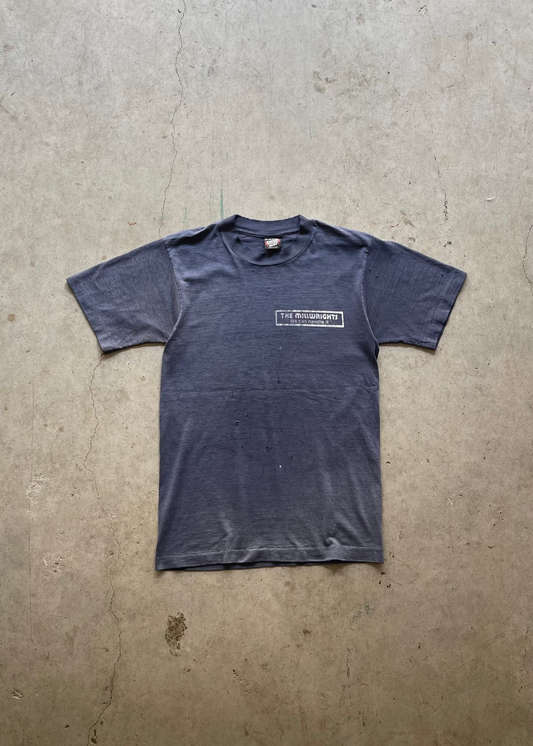 1990S "THE MILLWRIGHT" FADED TEE - M