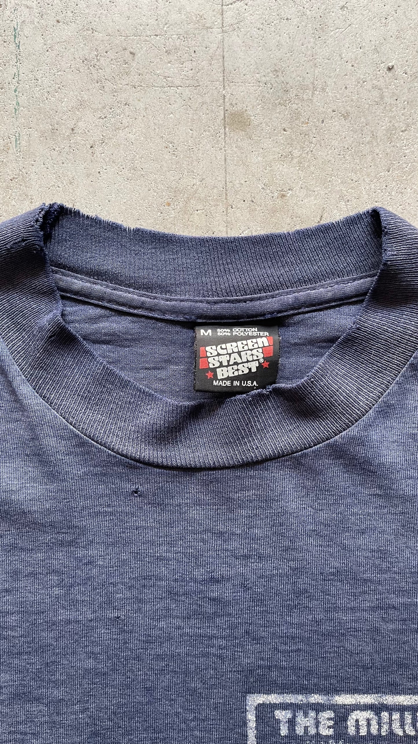 1990S "THE MILLWRIGHT" FADED TEE - M