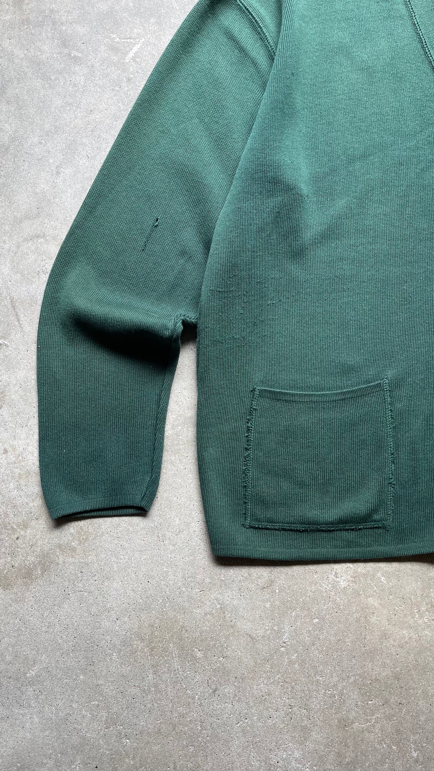 1990S BANANA REPUBLIC CARDIGAN SWEATER GREEN - M
