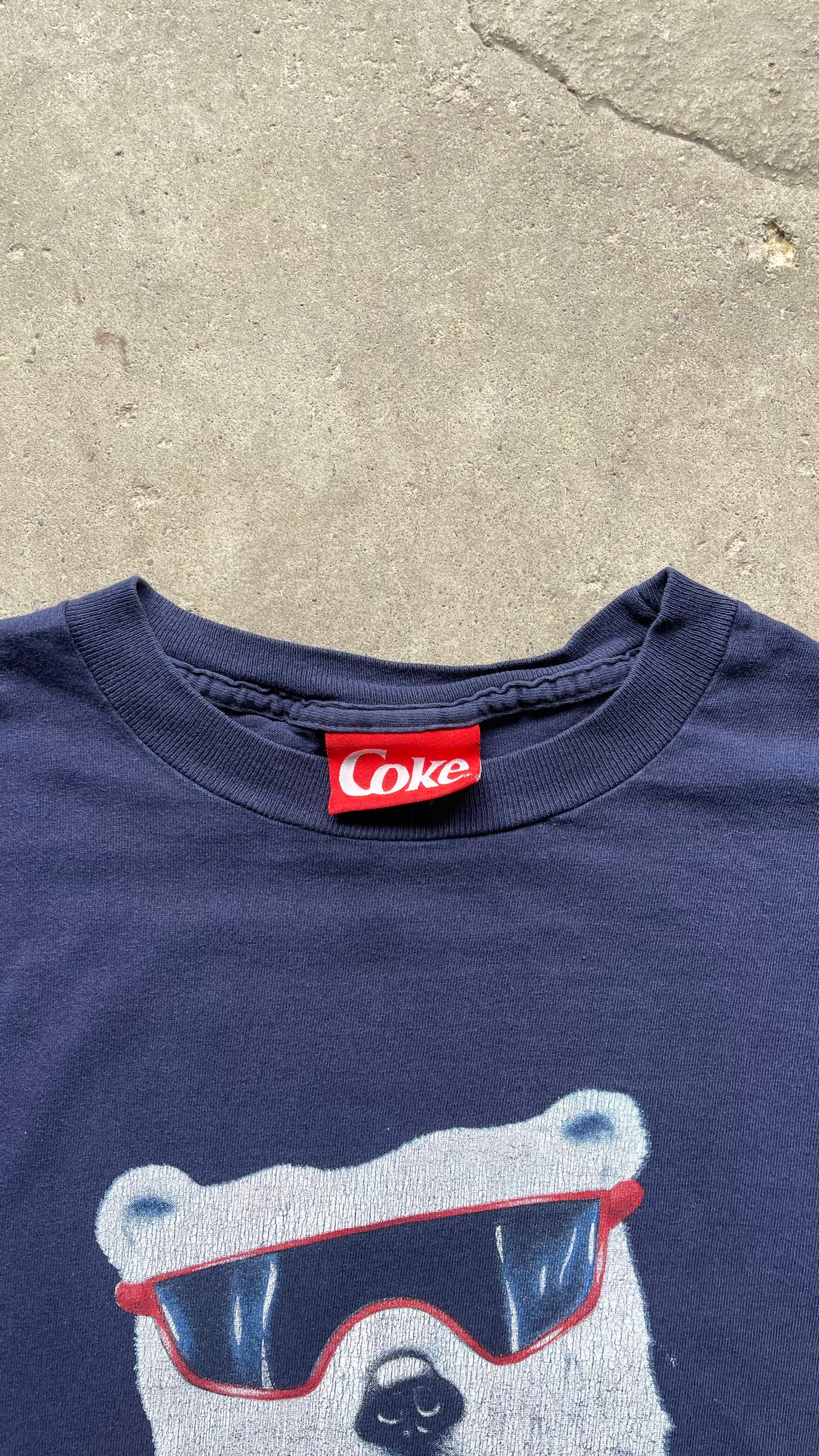 1990S COCA-COLA POLAR BEAR PROMO TEE - XL