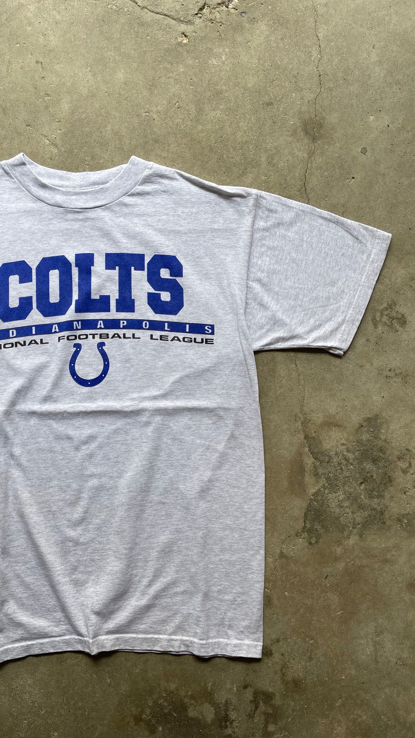 1990S NFL INDIANA COLTS SPORTS TEE - L