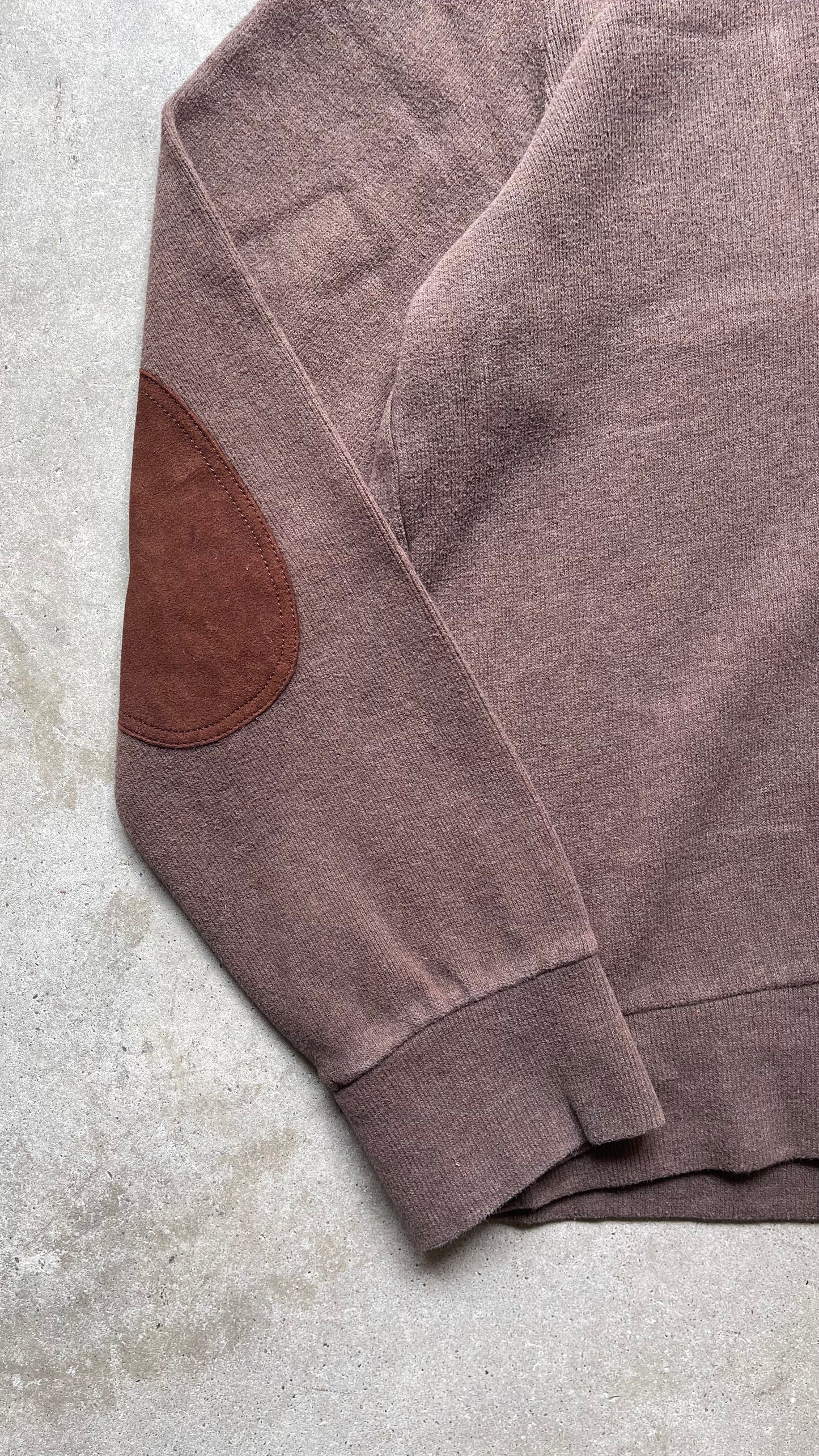 2000S POLO RALPH LAUREN JERSEY SHAWL SWEATER - L