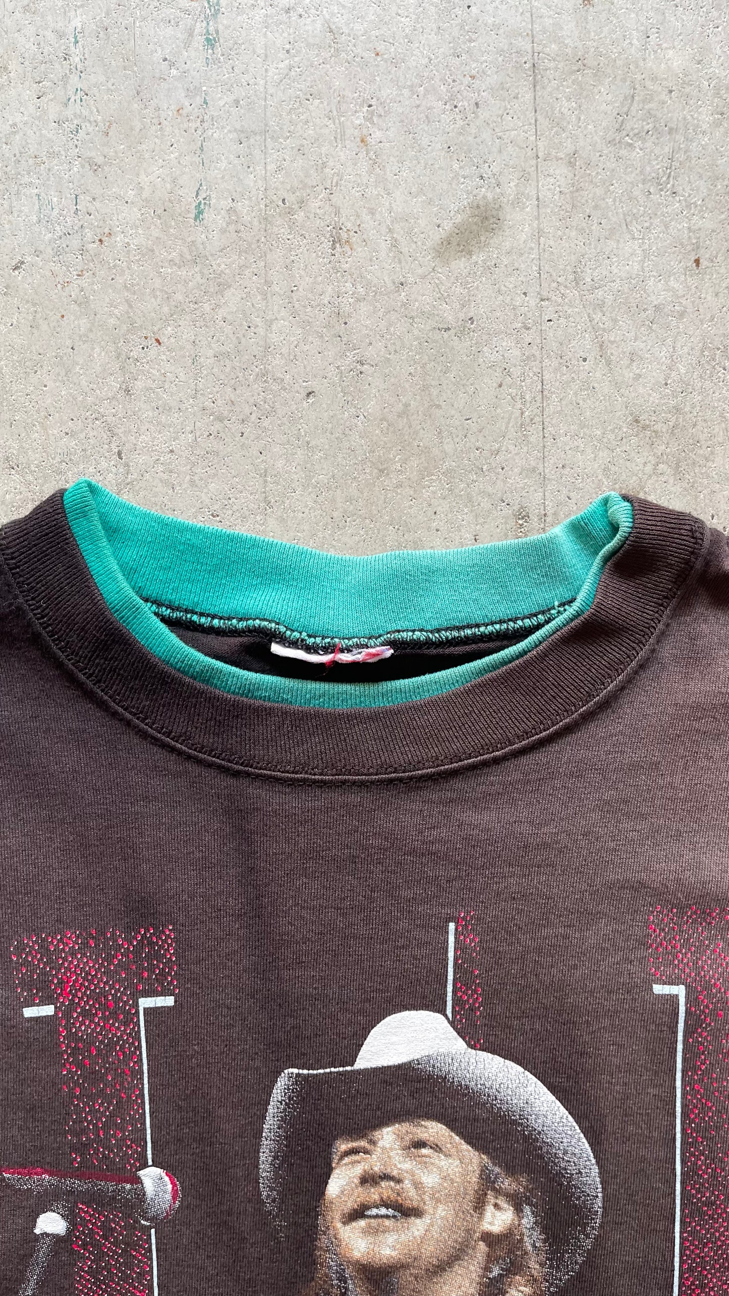 1990S "JACKSON ALLAN" FADED TEE - L